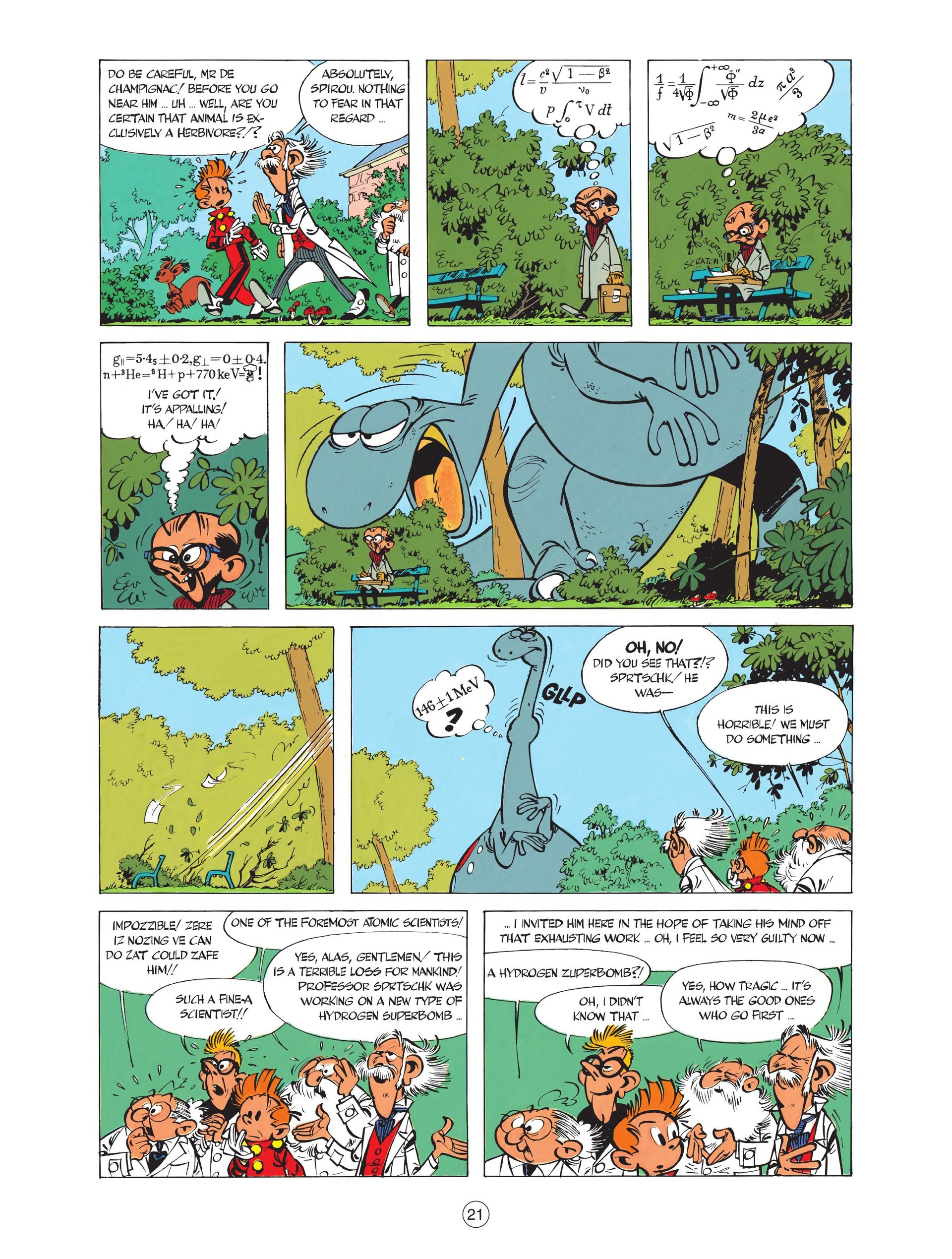 Read online Spirou & Fantasio (2009) comic -  Issue #19 - 23