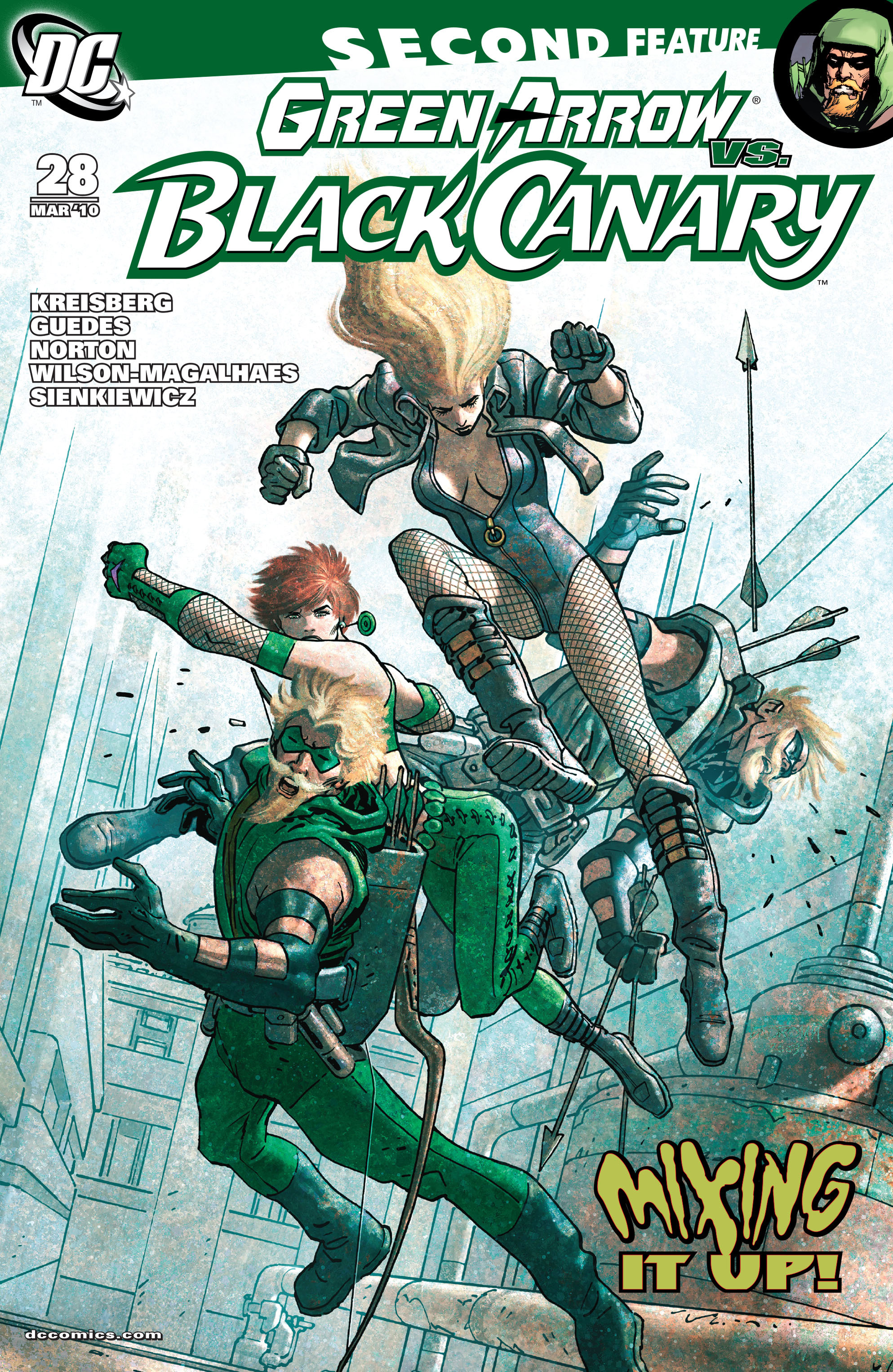 Read online Green Arrow/Black Canary comic -  Issue #28 - 1