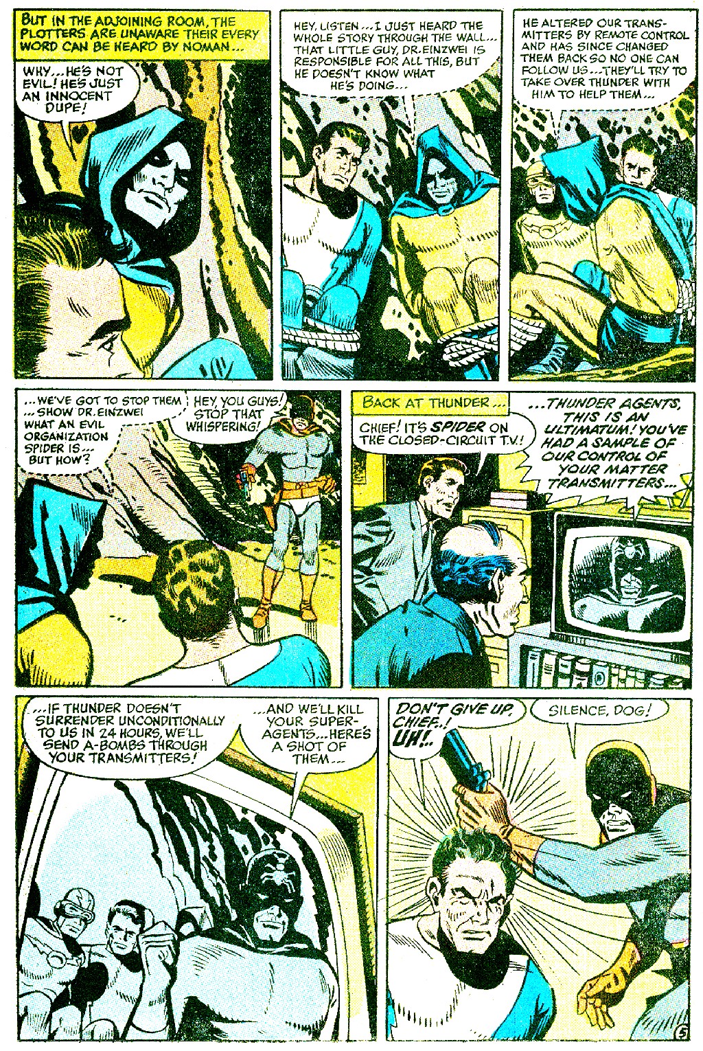 Read online T.H.U.N.D.E.R. Agents (1965) comic -  Issue #19 - 37