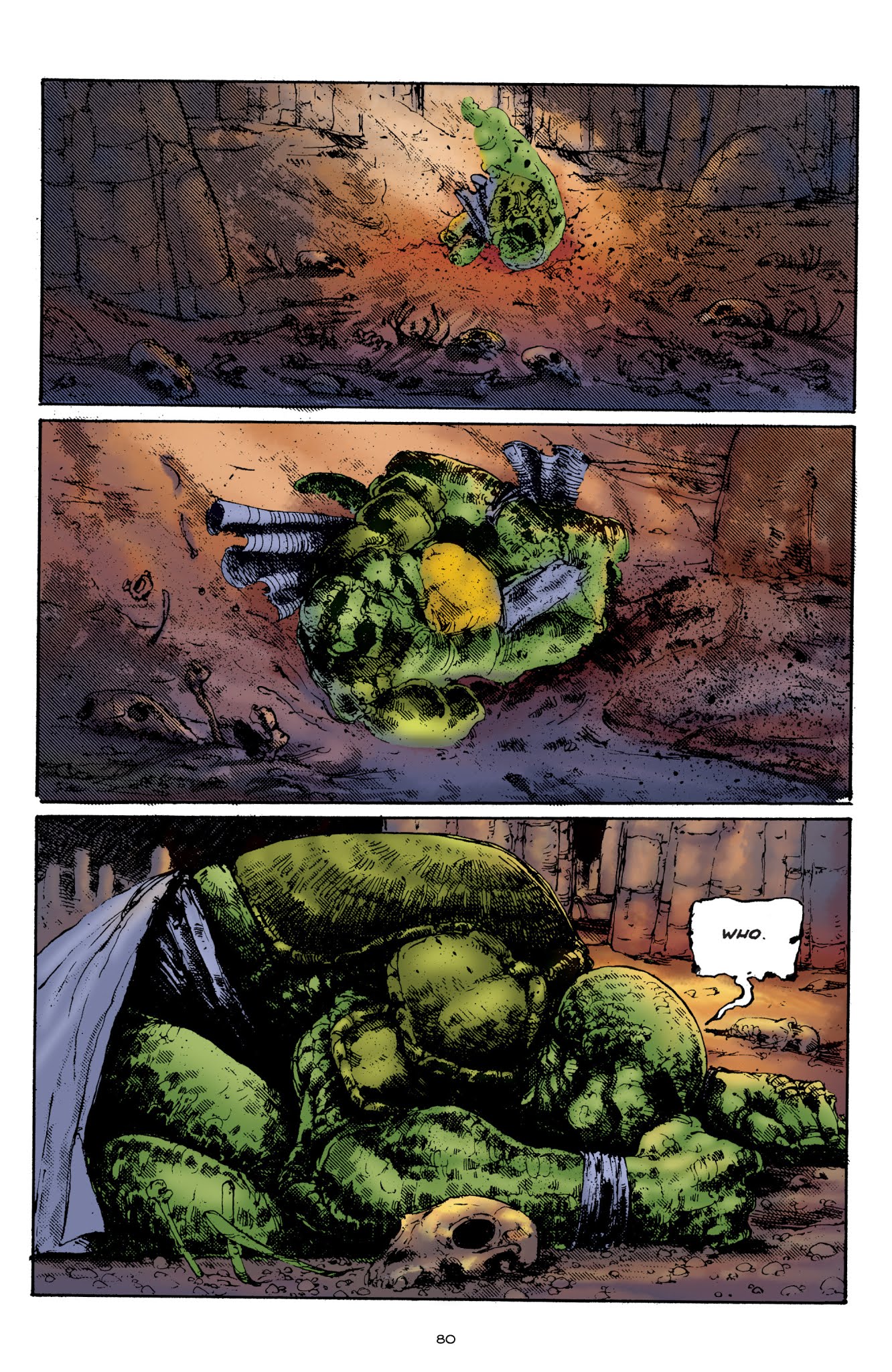 Read online Teenage Mutant Ninja Turtles Legends: Soul's Winter By Michael Zulli comic -  Issue # TPB - 72