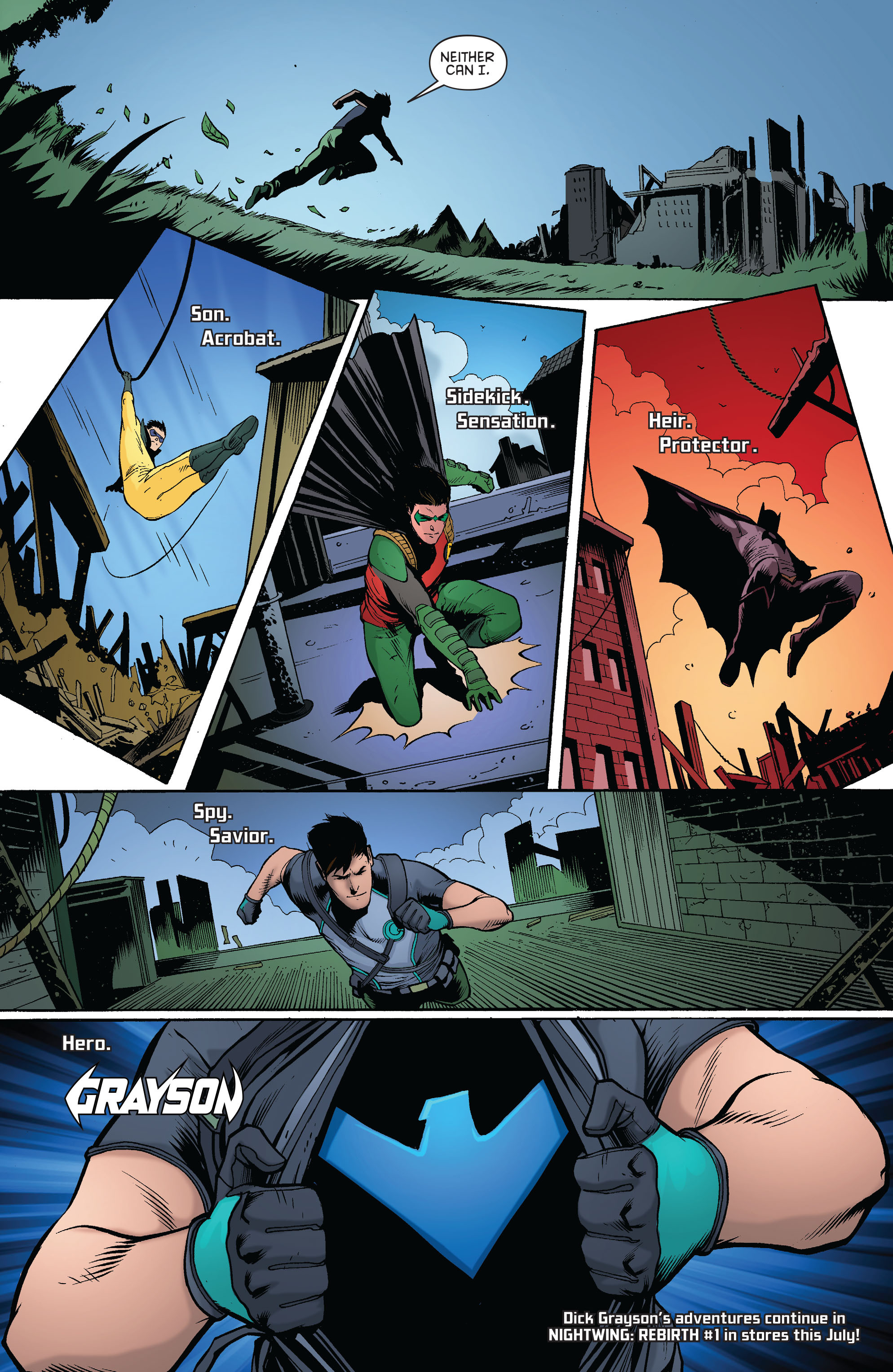 Read online Grayson comic -  Issue #20 - 23