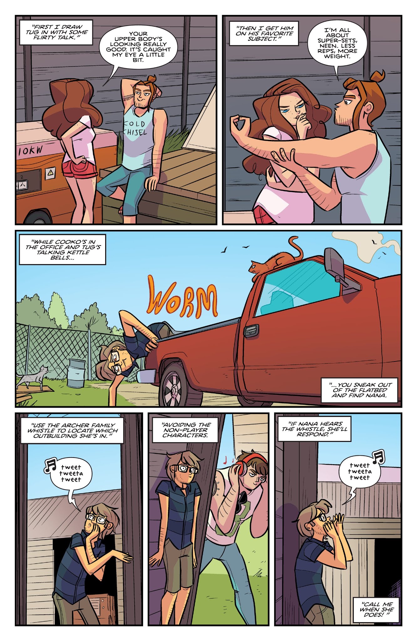 Read online Giant Days: Where Women Glow and Men Plunder comic -  Issue # Full - 33
