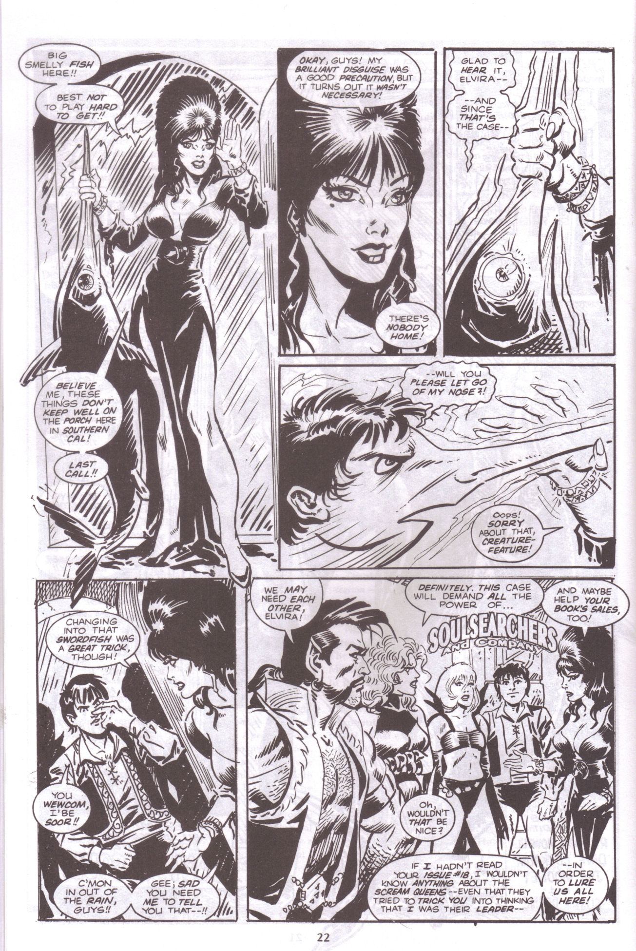 Read online Elvira, Mistress of the Dark comic -  Issue #40 - 23