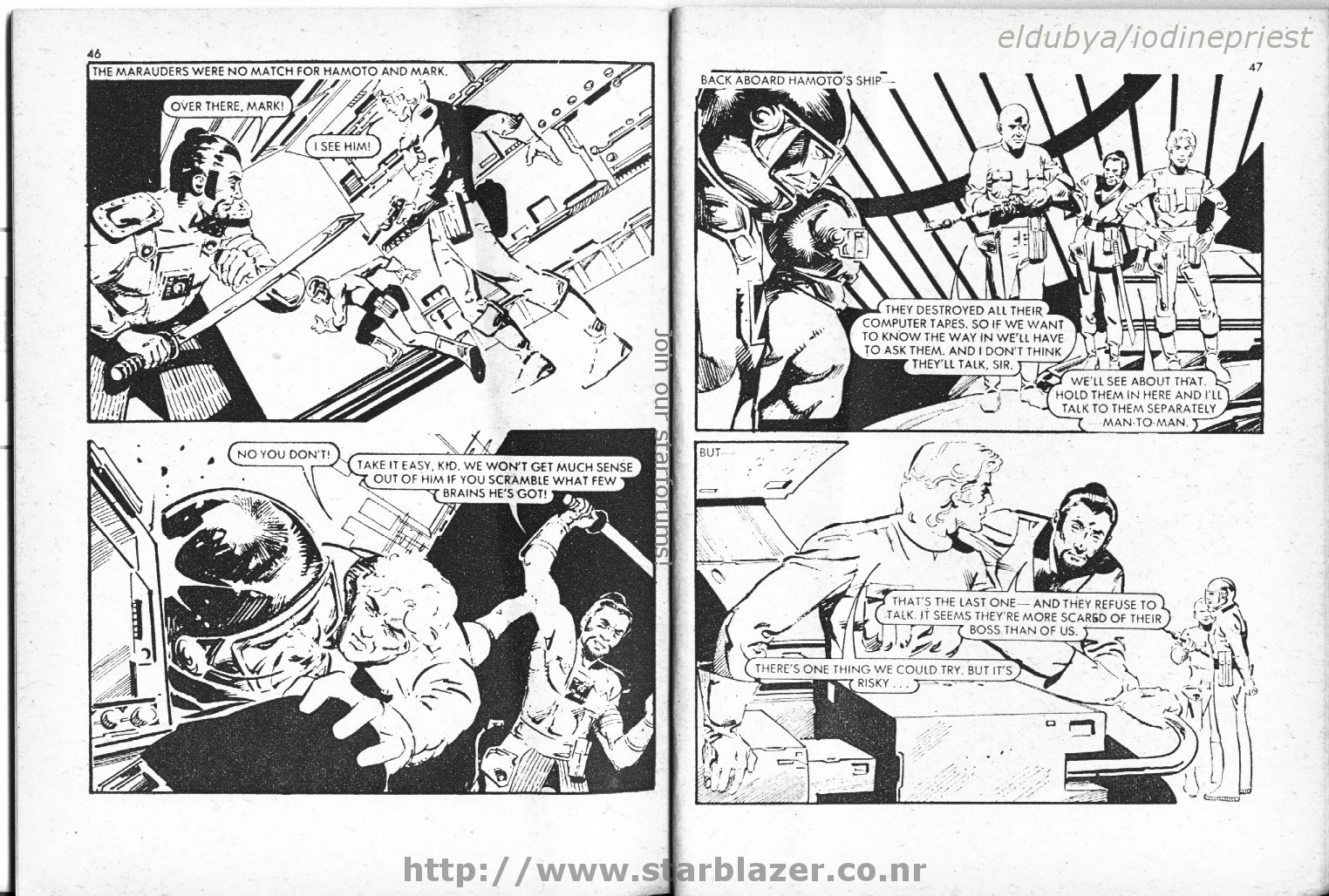 Read online Starblazer comic -  Issue #53 - 25