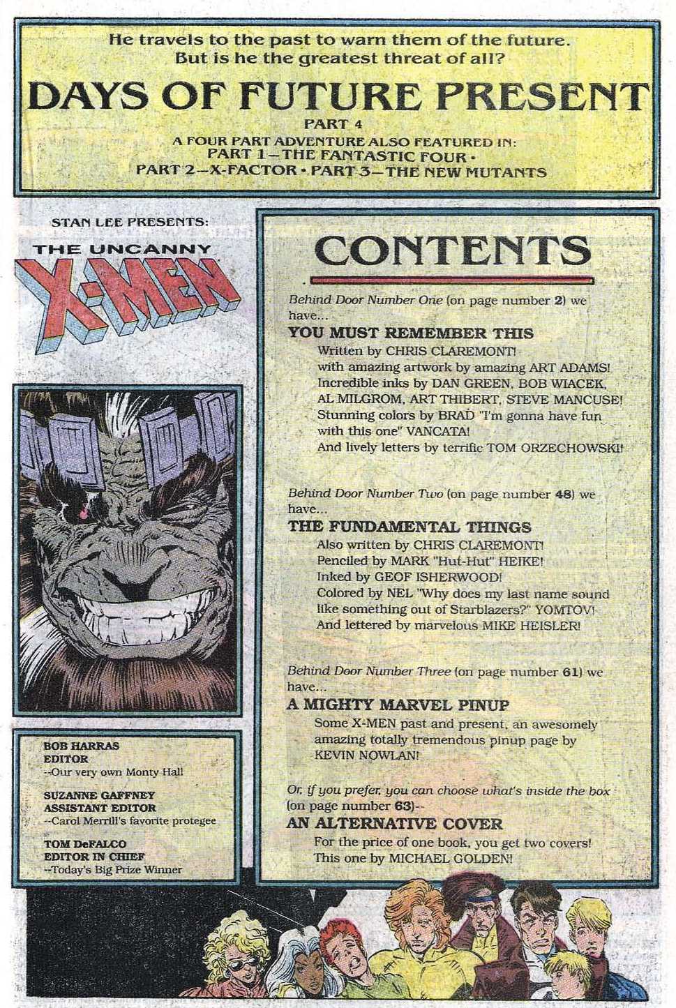 Read online X-Men Annual comic -  Issue #14 - 3