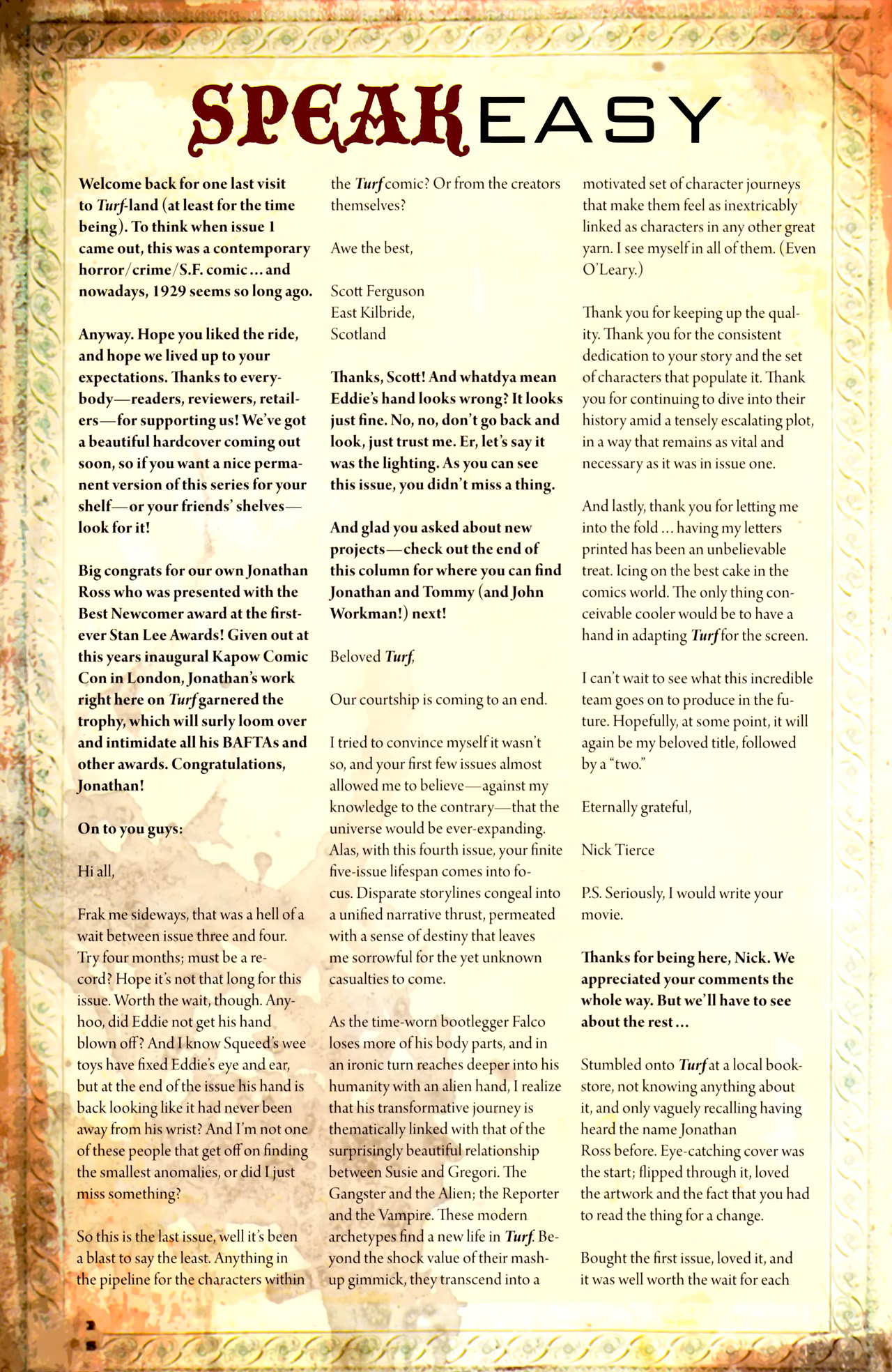 Read online Turf comic -  Issue #5 - 36