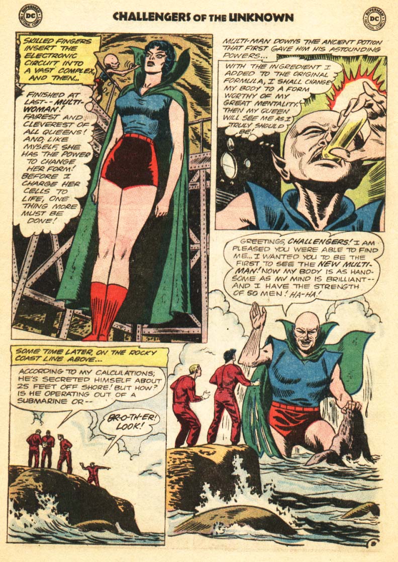 Read online Challengers of the Unknown (1958) comic -  Issue #34 - 16