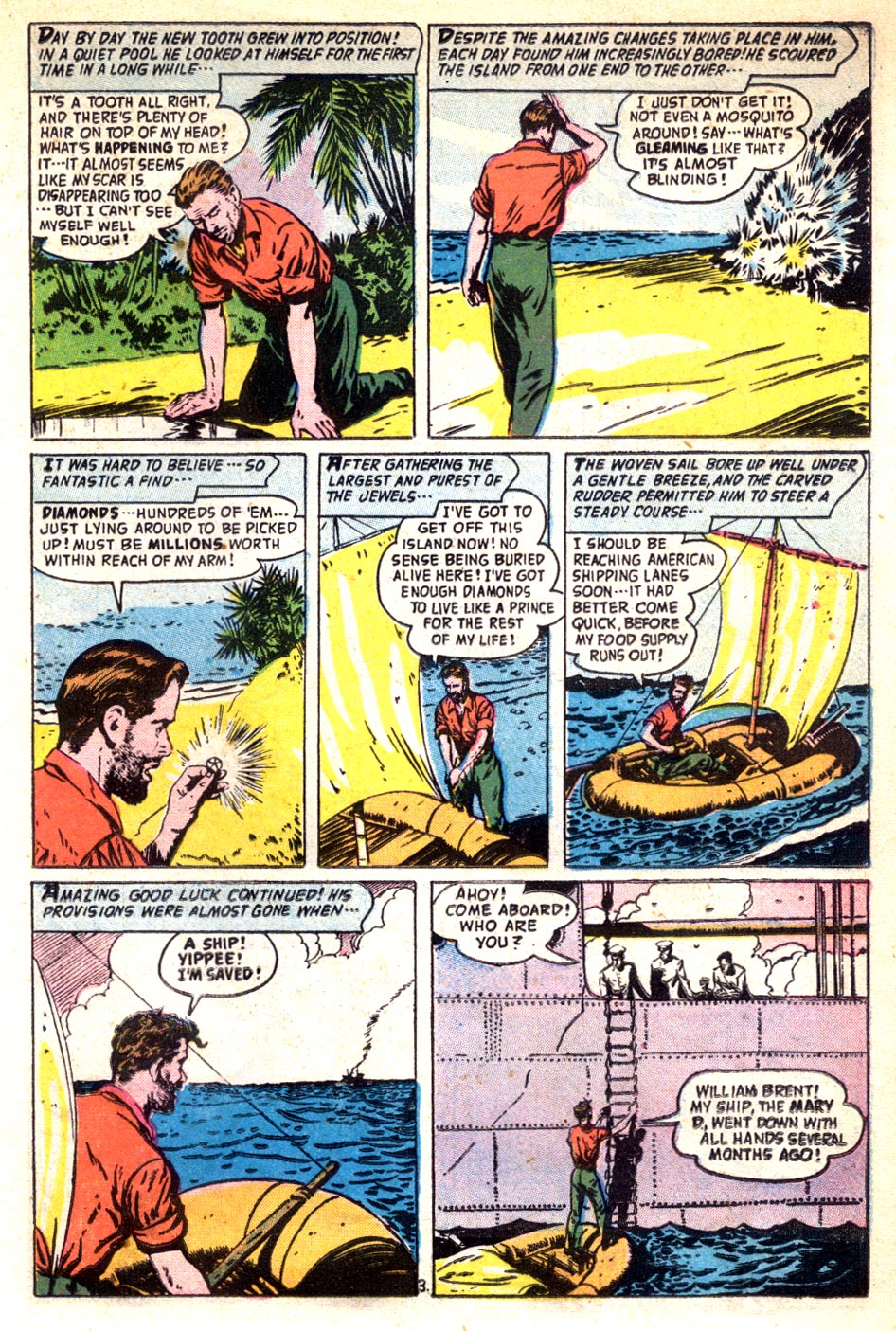 Read online Adventures Into The Unknown comic -  Issue #93 - 21