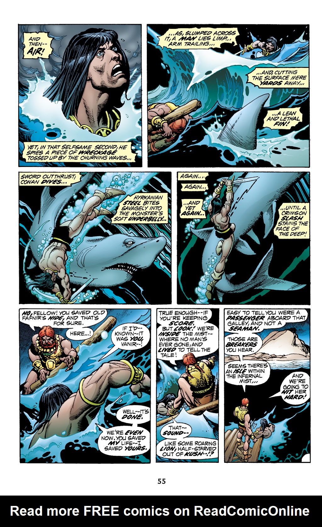 Read online The Chronicles of Conan comic -  Issue # TPB 3 (Part 1) - 56