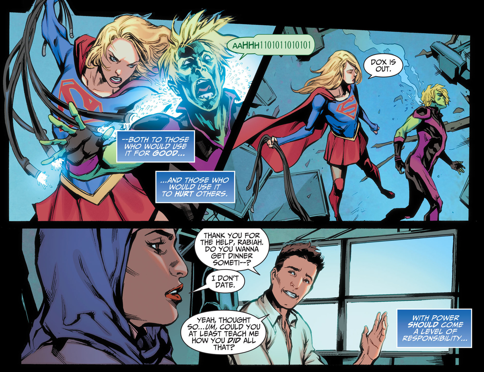 Read online Adventures of Supergirl comic -  Issue #5 - 20