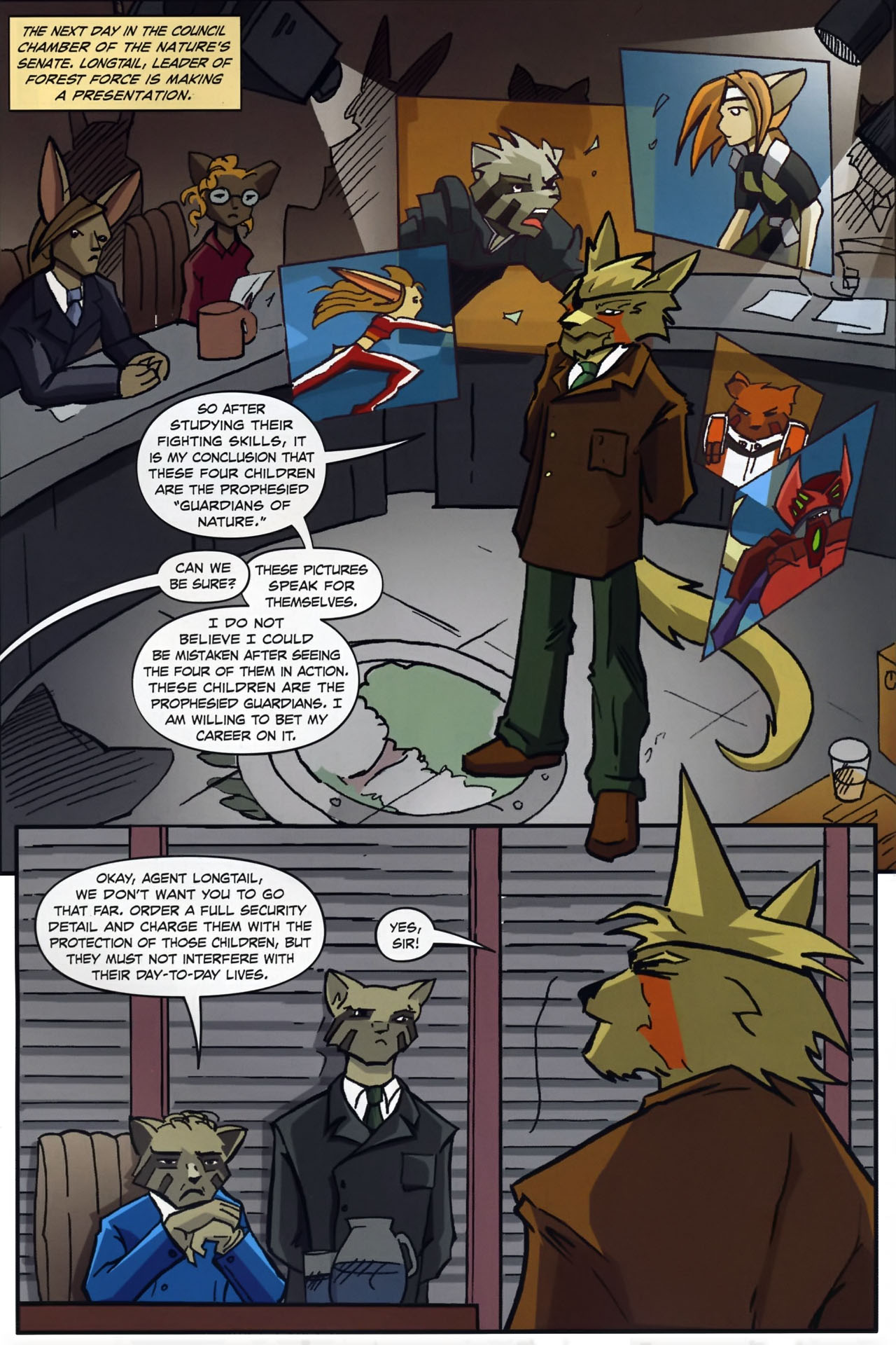 Read online NGuard comic -  Issue #1 - 23
