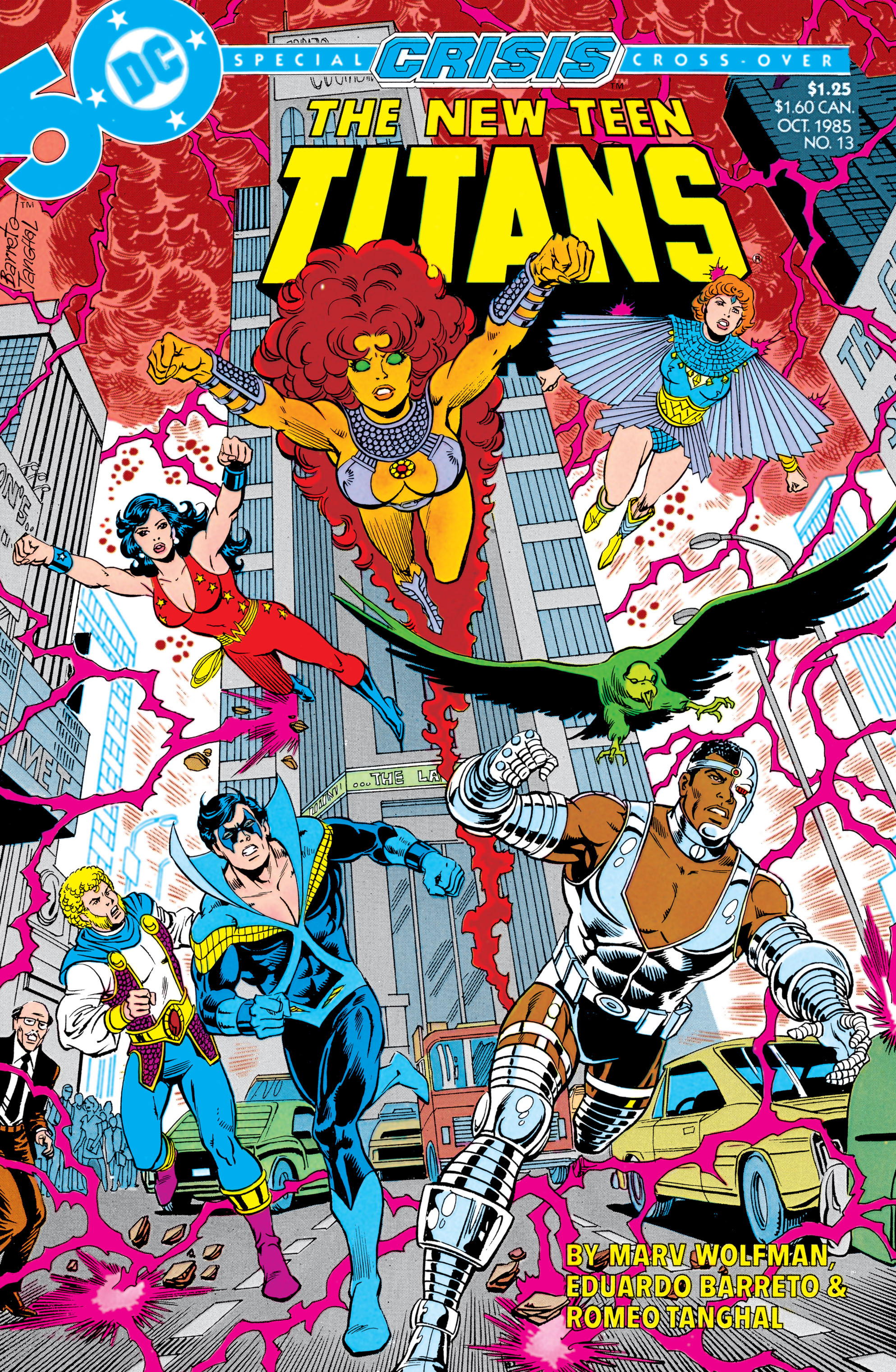 Read online The New Teen Titans (1984) comic -  Issue #13 - 1