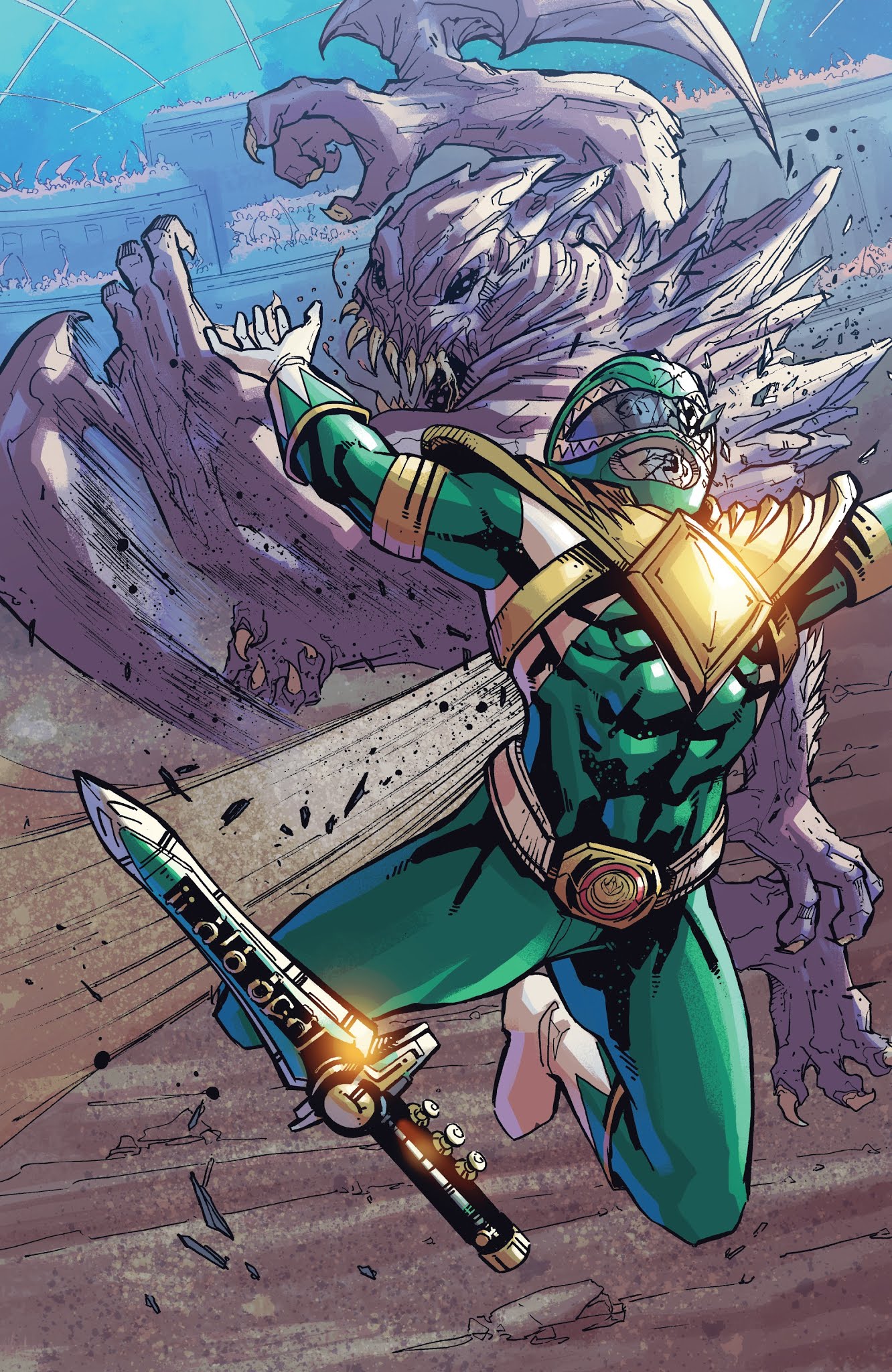 Read online Saban's Power Rangers: Soul of the Dragon comic -  Issue # TPB - 14