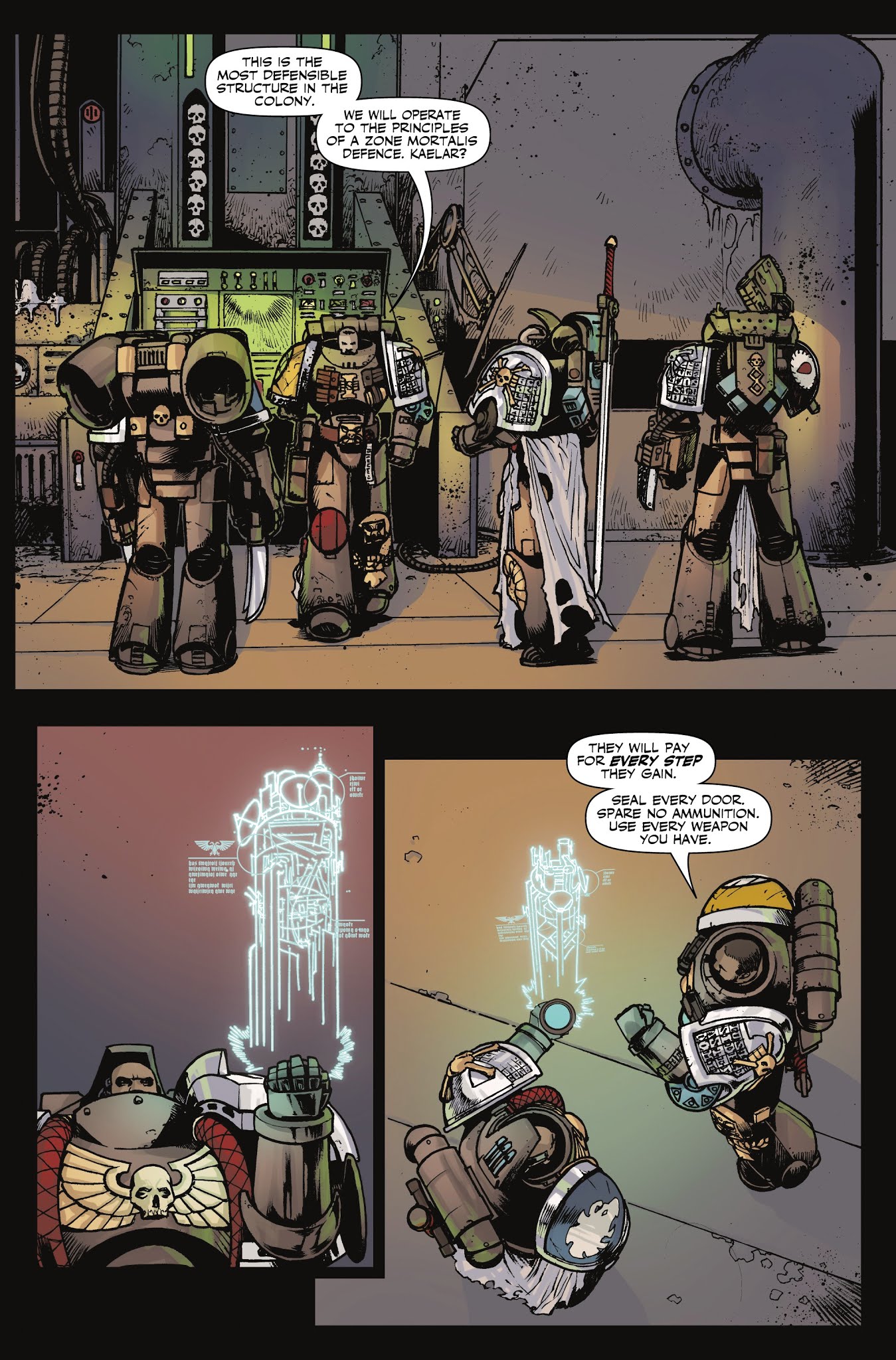 Read online Warhammer 40,000 Deathwatch comic -  Issue #4 - 7