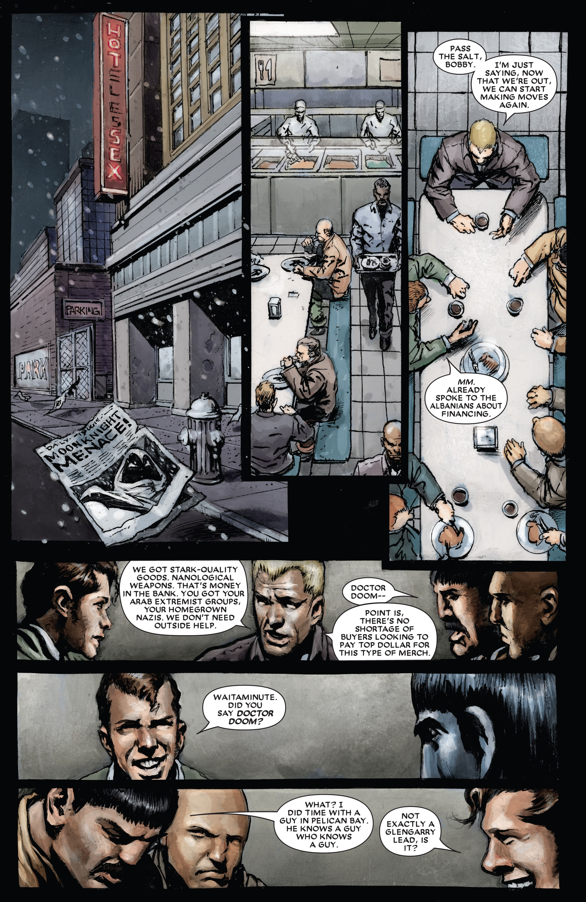 Read online Moon Knight by Huston, Benson & Hurwitz Omnibus comic -  Issue # TPB (Part 5) - 75