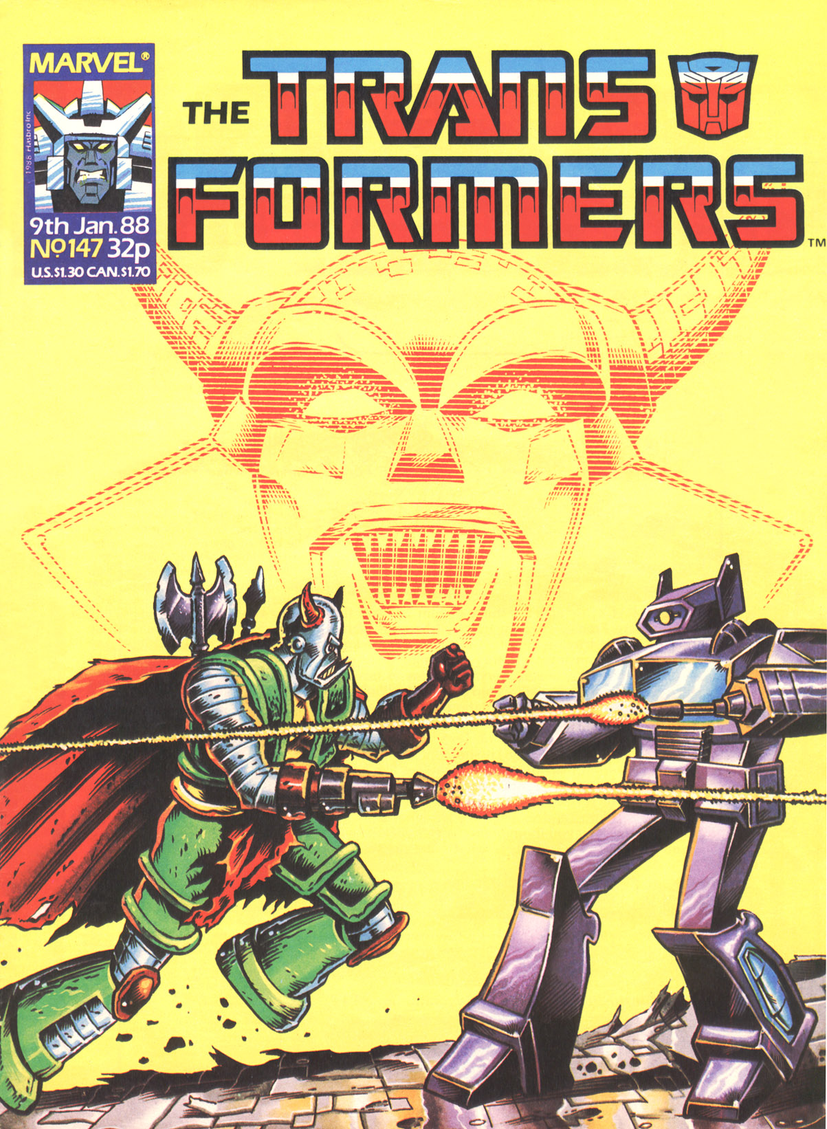 Read online The Transformers (UK) comic -  Issue #147 - 1