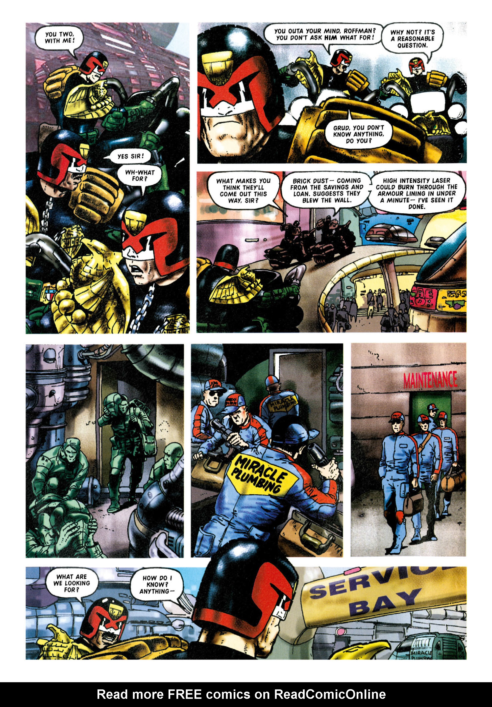 Read online Judge Dredd: The Complete Case Files comic -  Issue # TPB 28 - 123