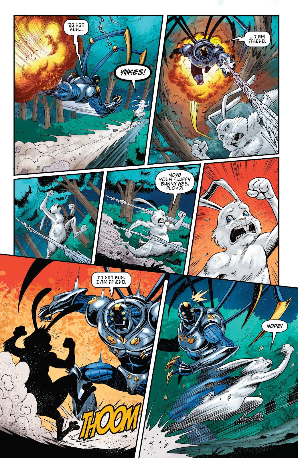 Man Goat & the Bunnyman: Green Eggs & Blam issue 1 - Page 16