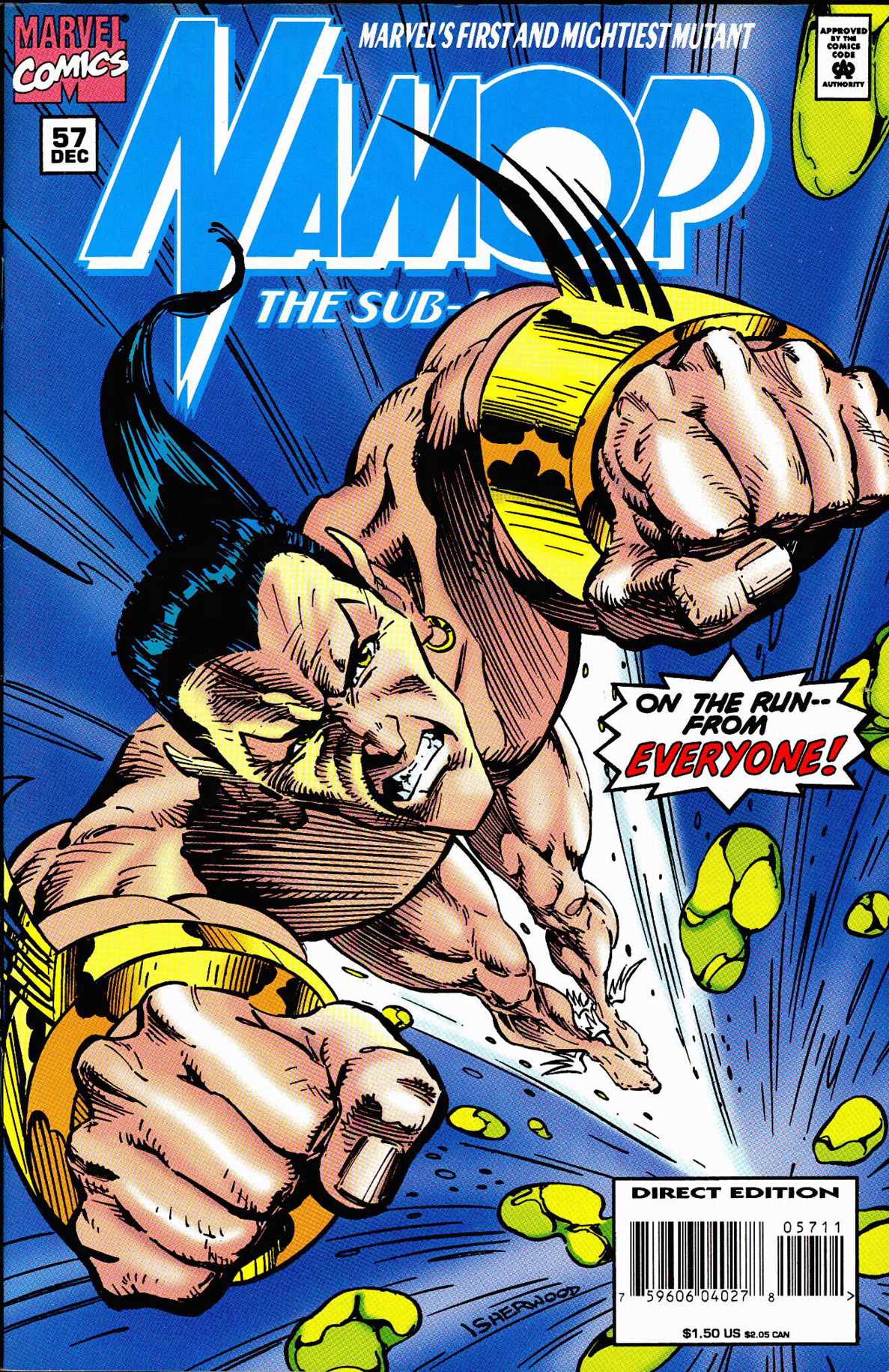 Read online Namor, The Sub-Mariner comic -  Issue #57 - 1