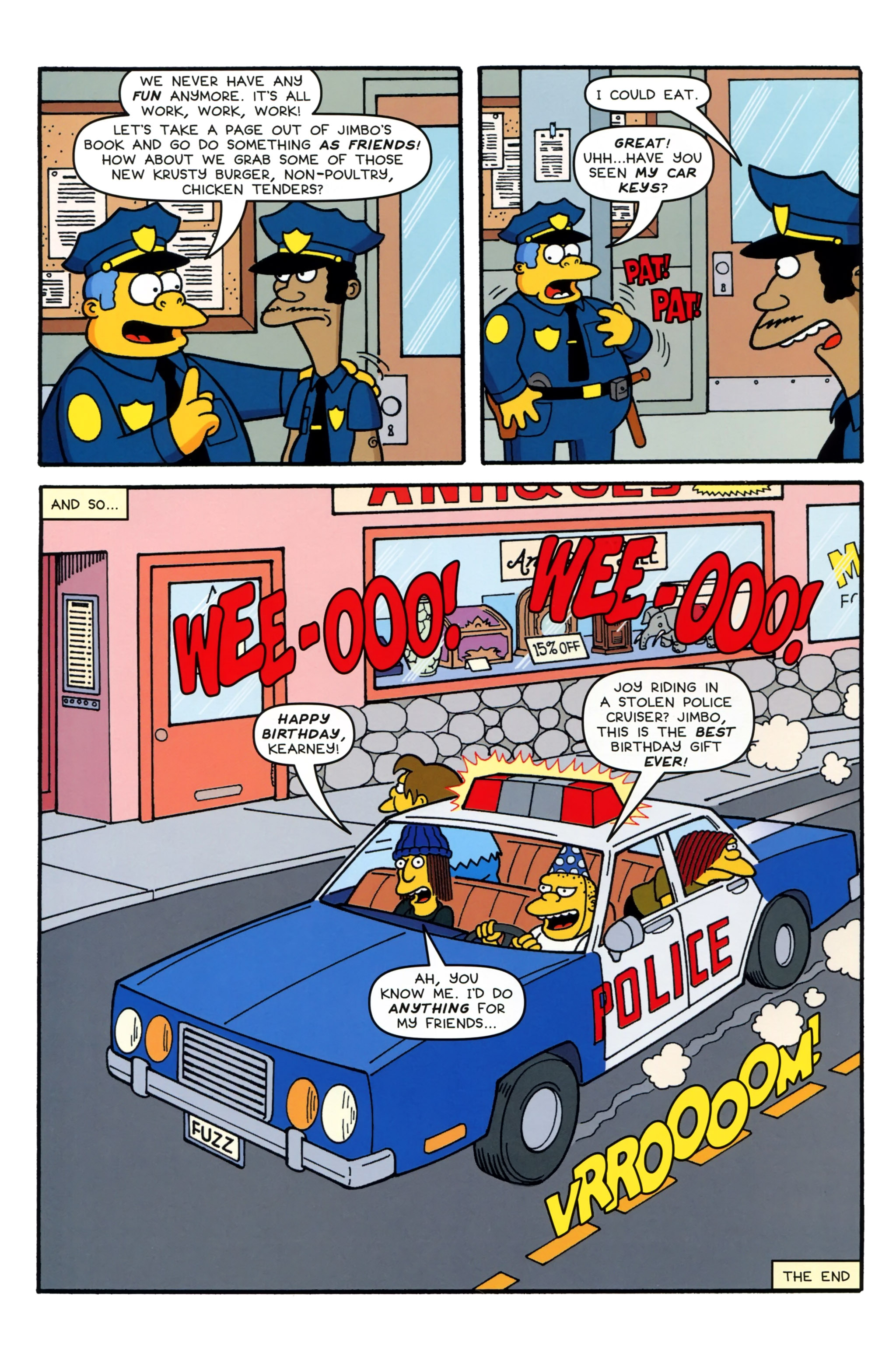 Read online Simpsons One-Shot Wonders: Jimbo comic -  Issue # Full - 27