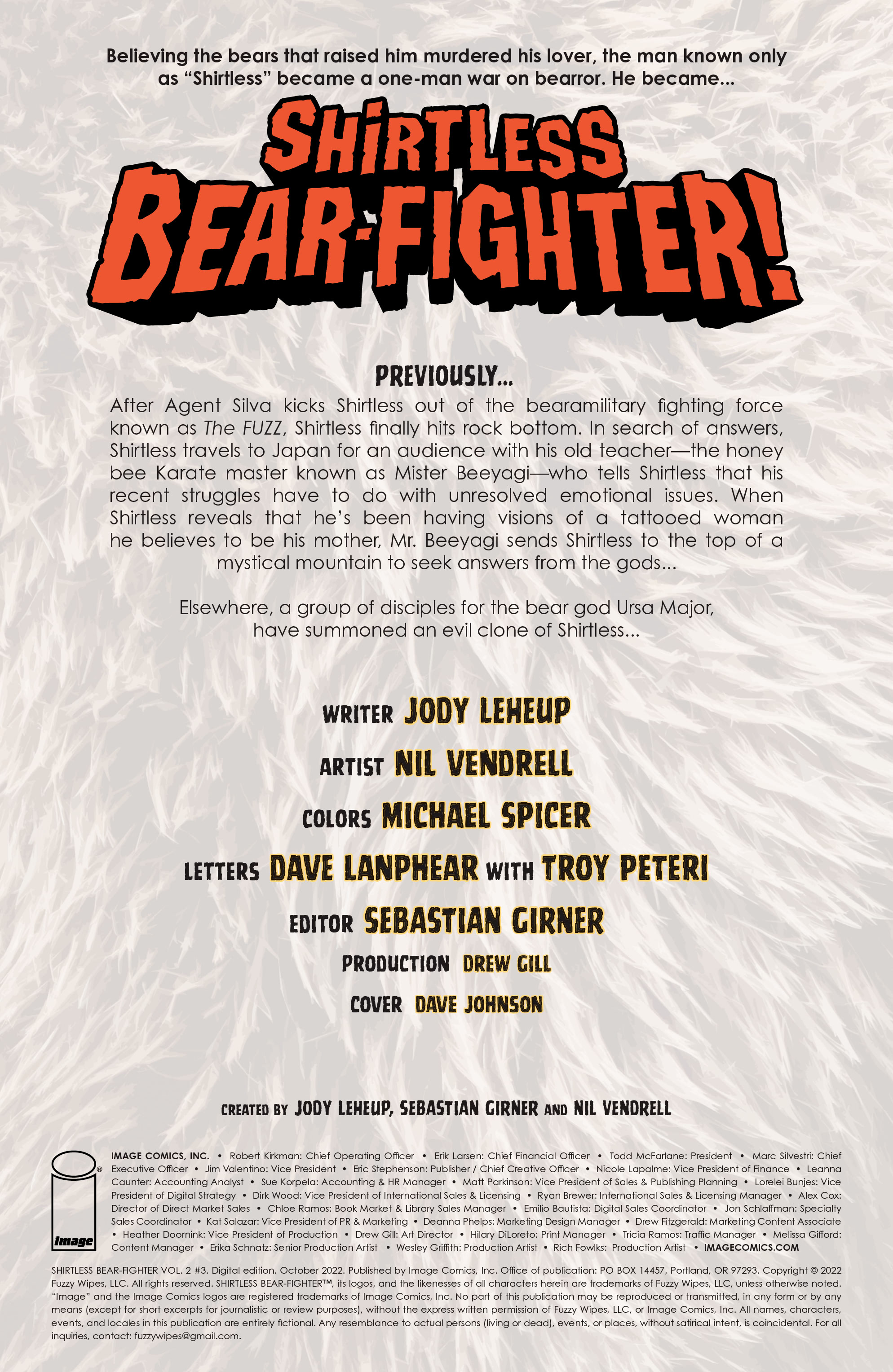 Read online Shirtless Bear-Fighter! 2 comic -  Issue #3 - 2