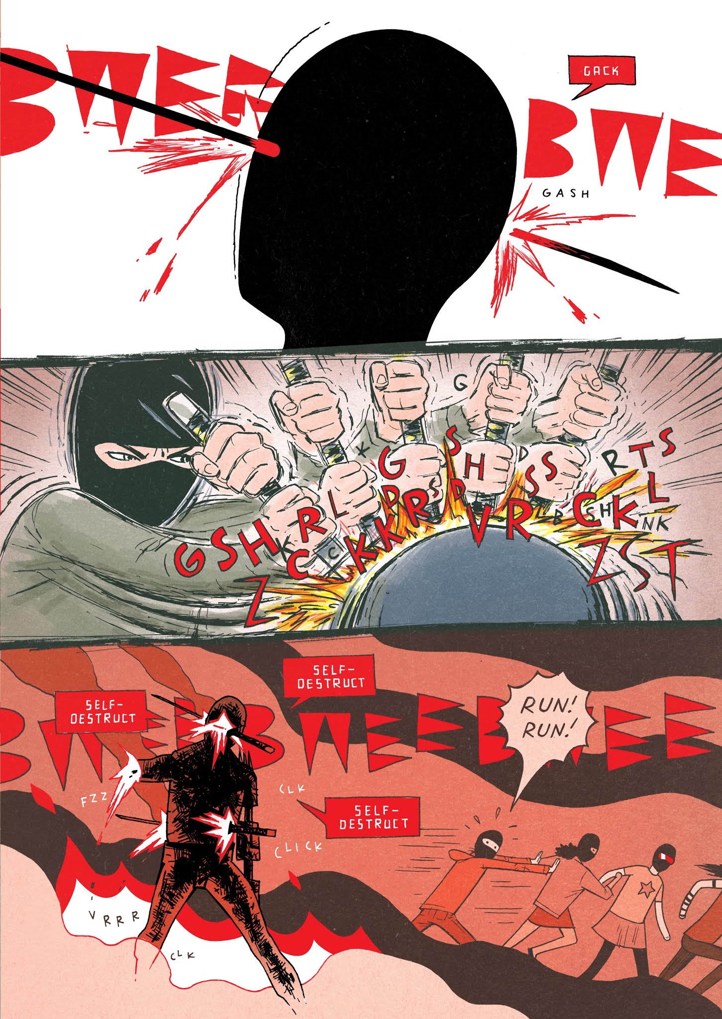 Read online Street Angel vs Ninjatech comic -  Issue # TPB - 30
