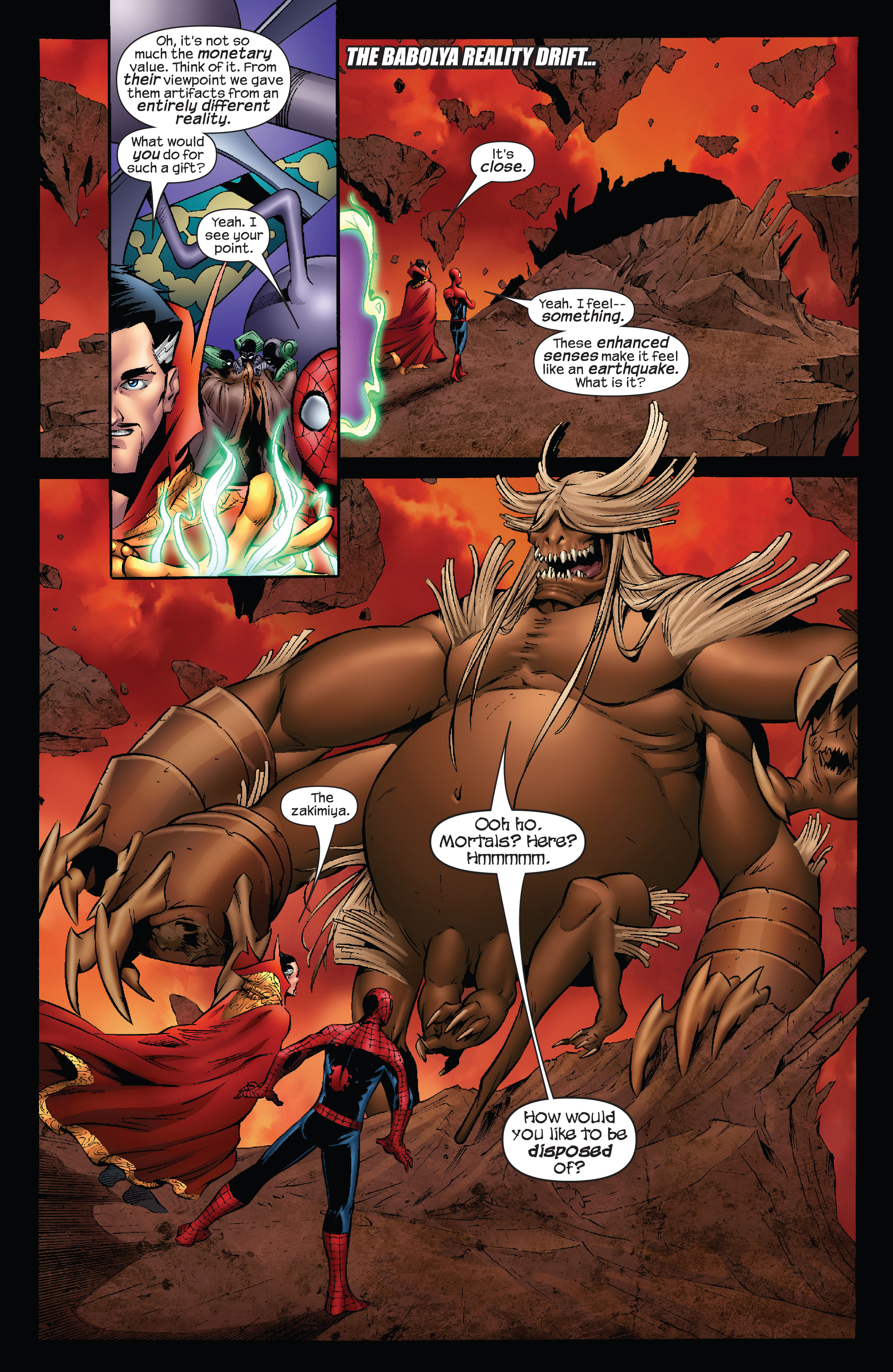 Read online Marvel-Verse: Thanos comic -  Issue #Marvel-Verse (2019) Doctor Strange - 110
