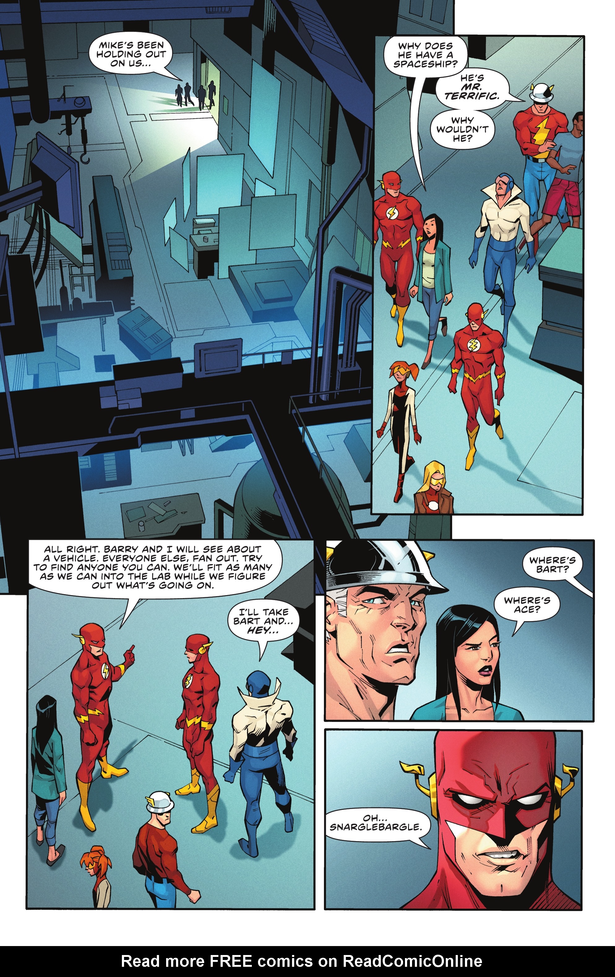 Read online The Flash One-Minute War: Start The Clock comic -  Issue # TPB - 55