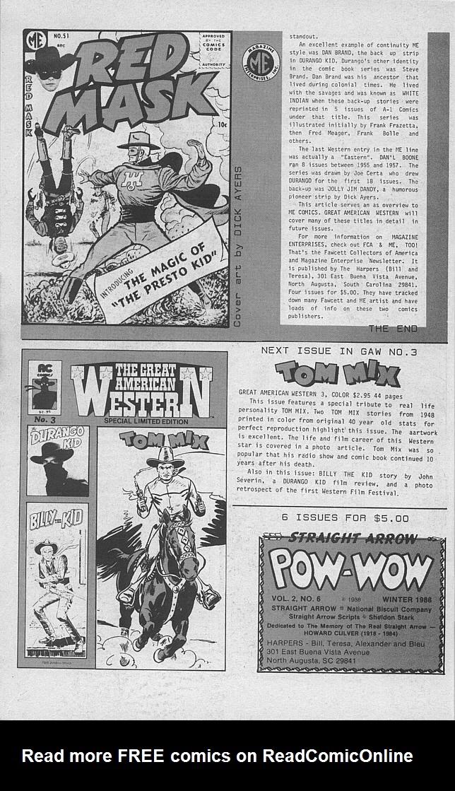 Read online Great American Western comic -  Issue #2 - 32