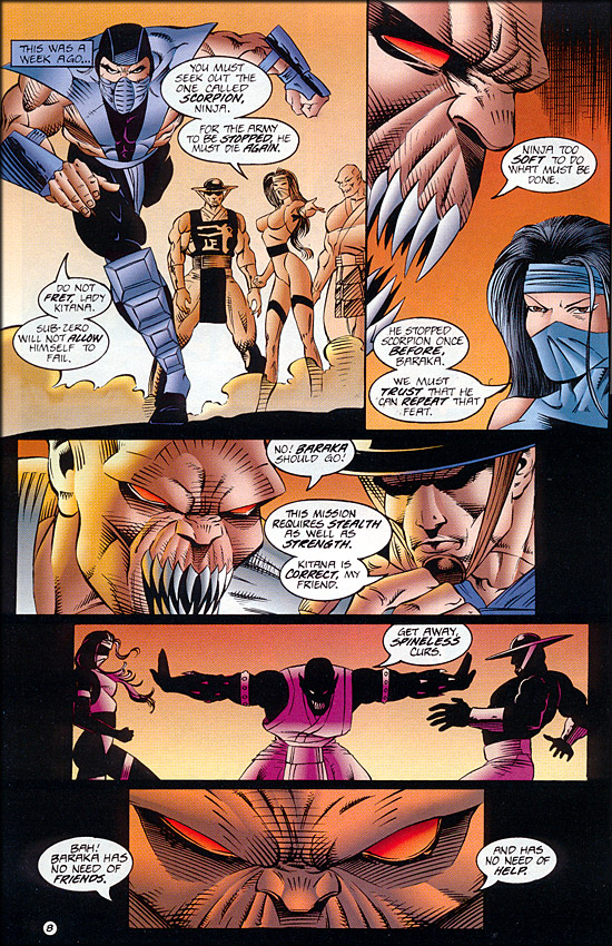 Read online Mortal Kombat: Baraka comic -  Issue # Full - 9