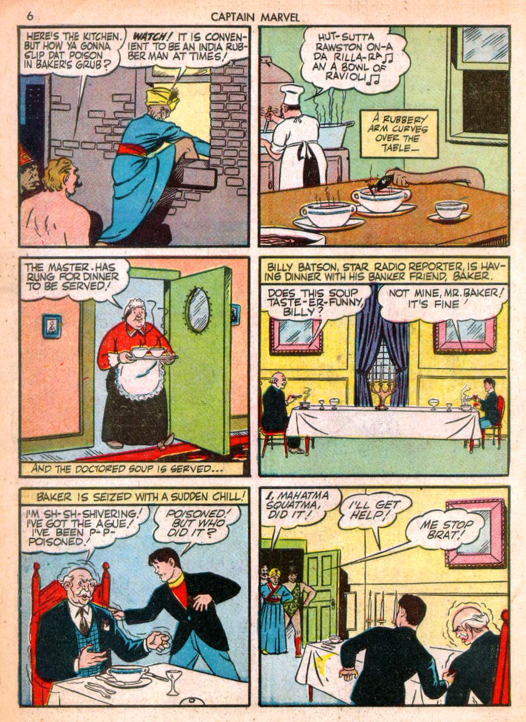 Read online Captain Marvel Adventures comic -  Issue #10 - 6