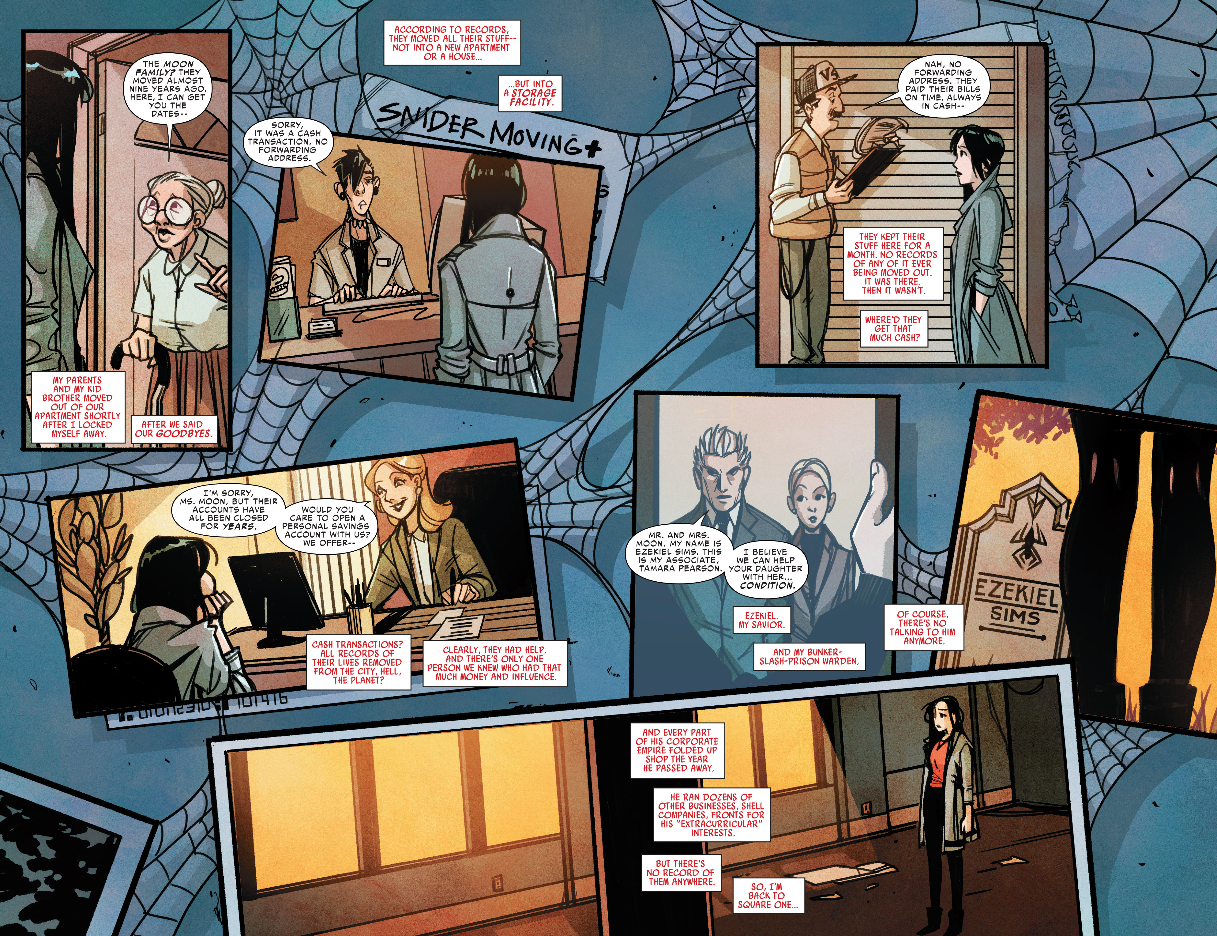 Read online Silk (2015) comic -  Issue #2 - 8