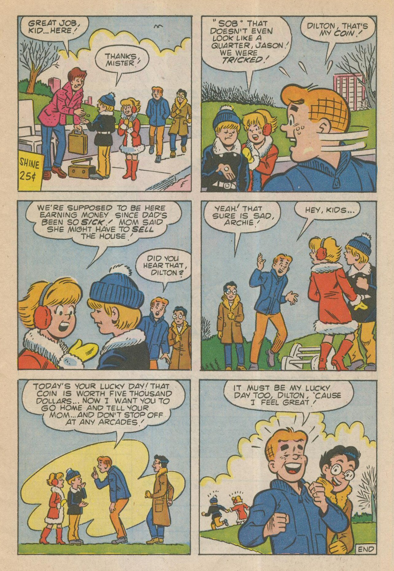 Read online Everything's Archie comic -  Issue #128 - 7