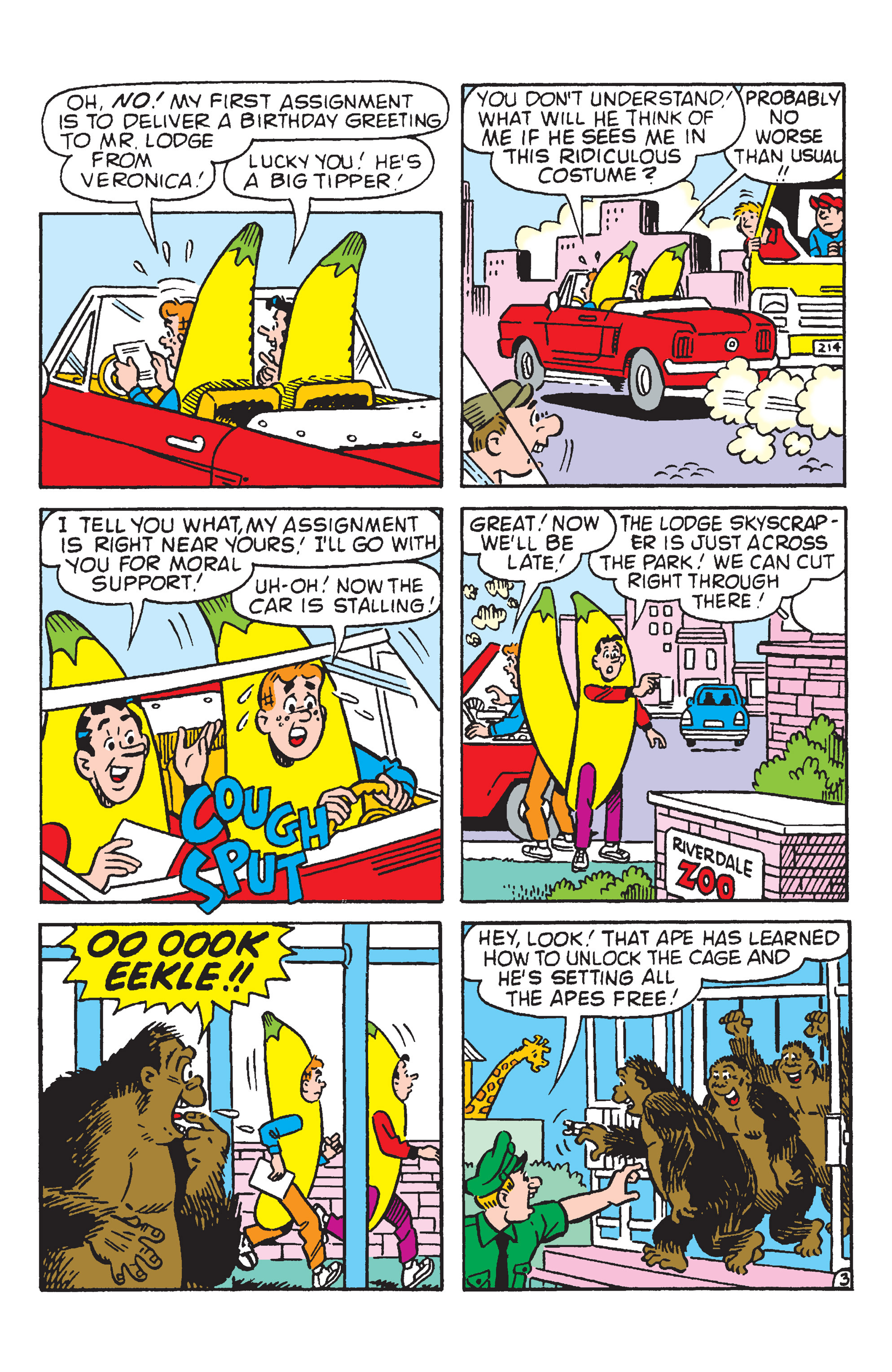 Read online Archie & Friends: Monkey Madness! comic -  Issue # TPB - 100
