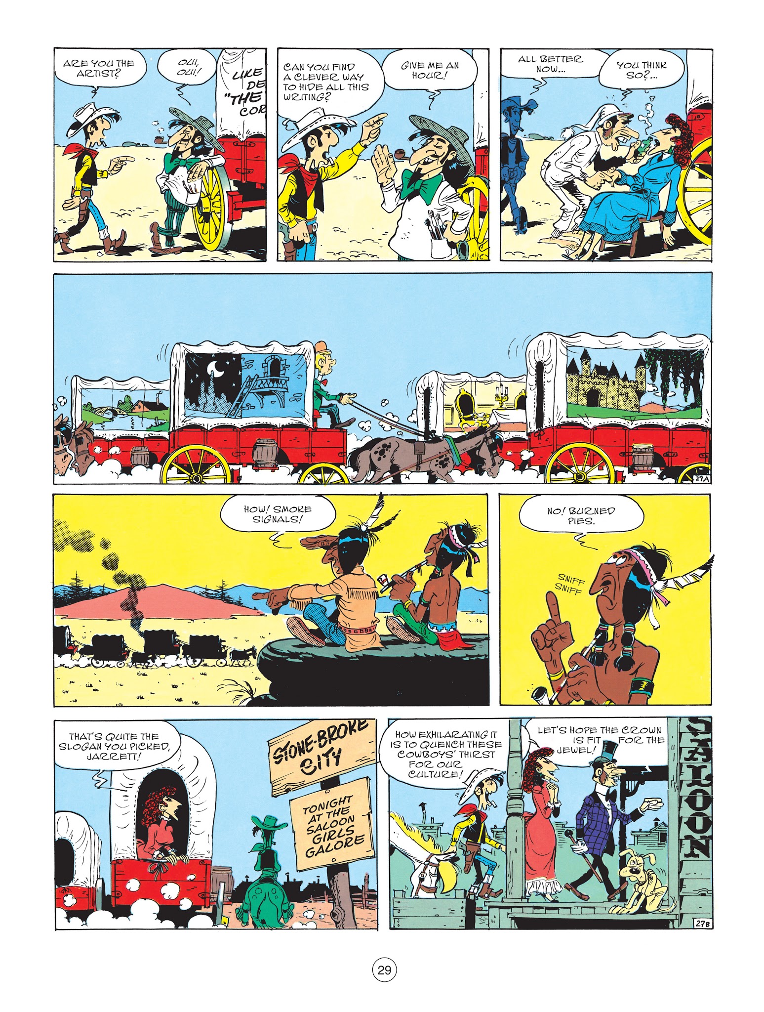 Read online A Lucky Luke Adventure comic -  Issue #63 - 30