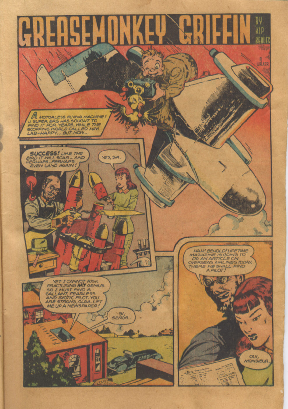 Read online Wings Comics comic -  Issue #84 - 19