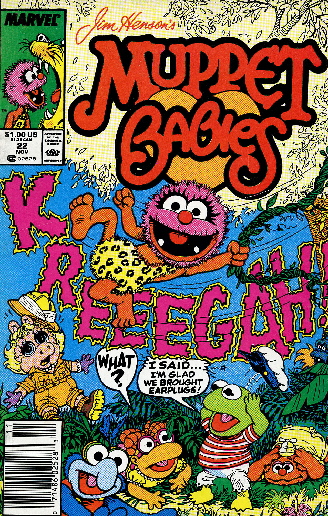 Read online Muppet Babies comic -  Issue #22 - 1