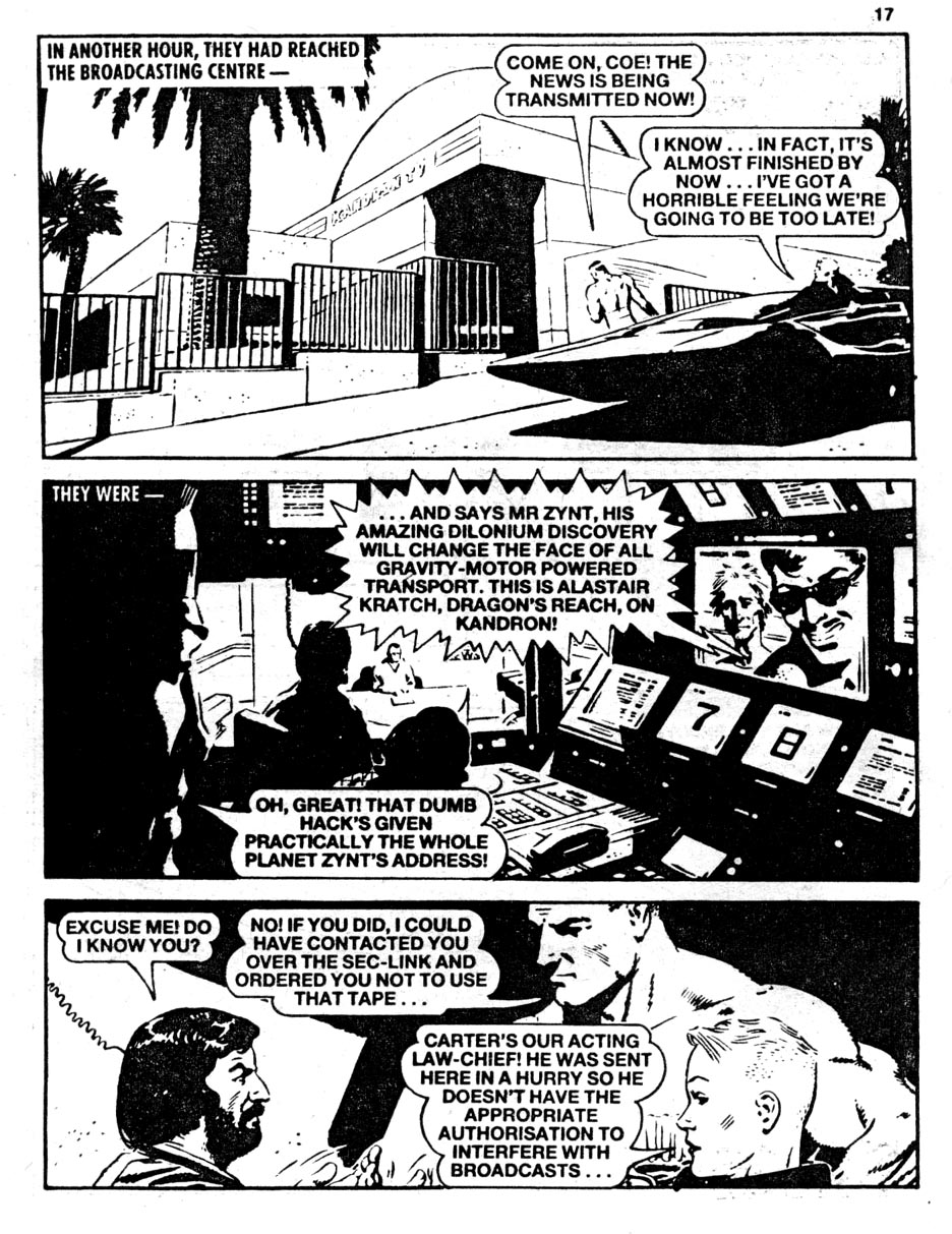 Read online Starblazer comic -  Issue #237 - 17