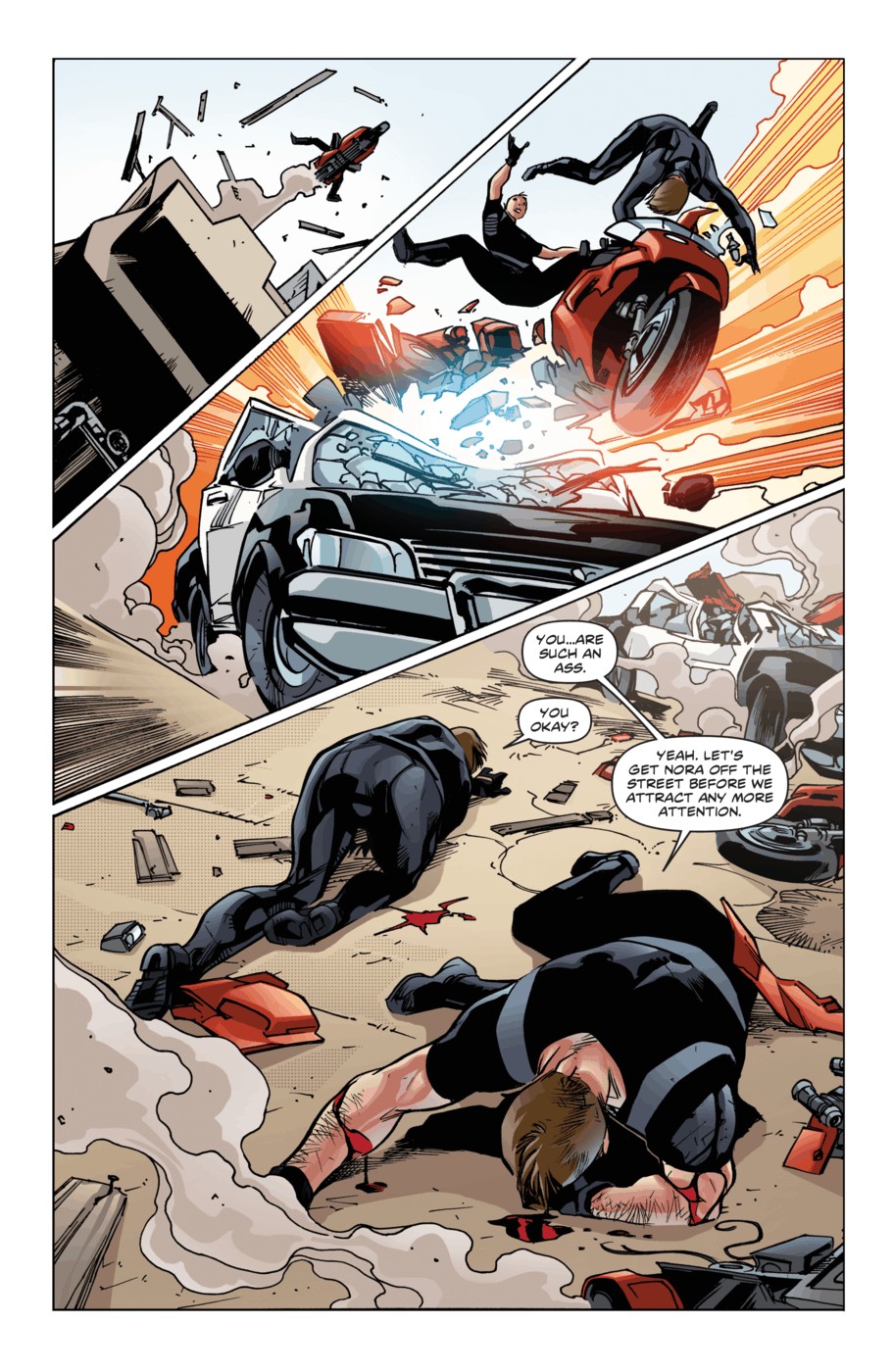 Read online Protocol: Orphans comic -  Issue #3 - 7
