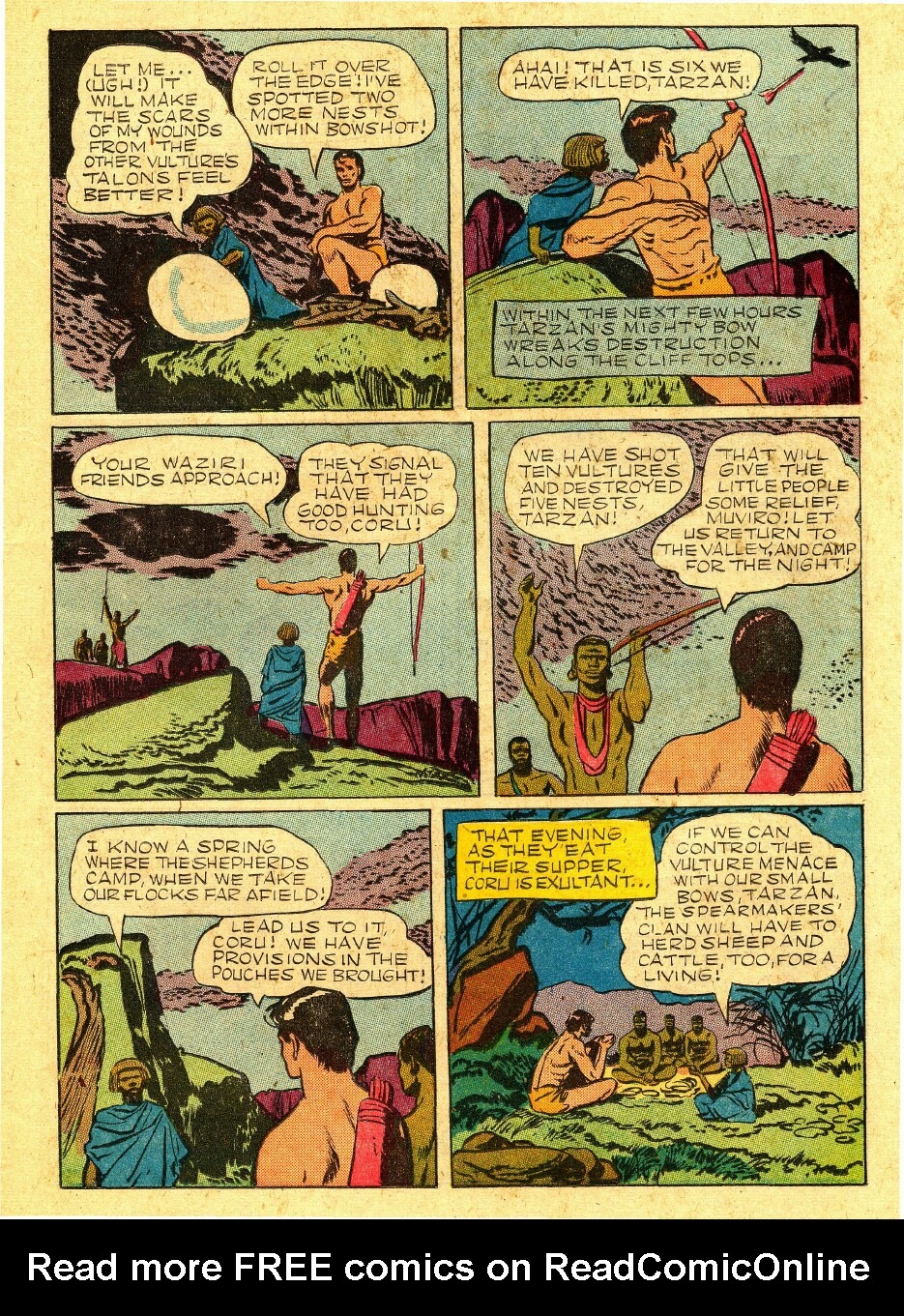 Read online Tarzan (1948) comic -  Issue #44 - 19