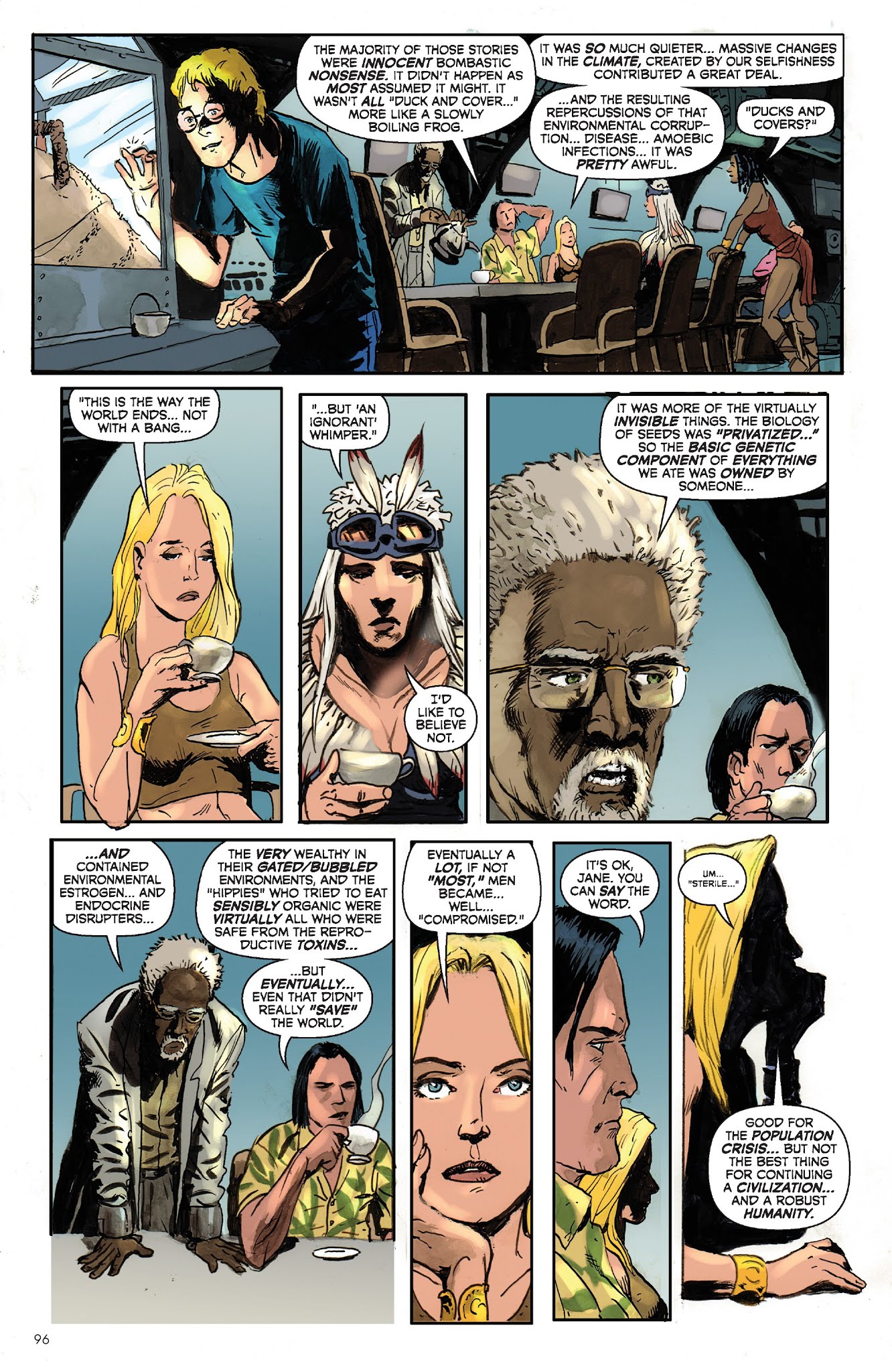 Read online The Once and Future Tarzan comic -  Issue # TPB - 97