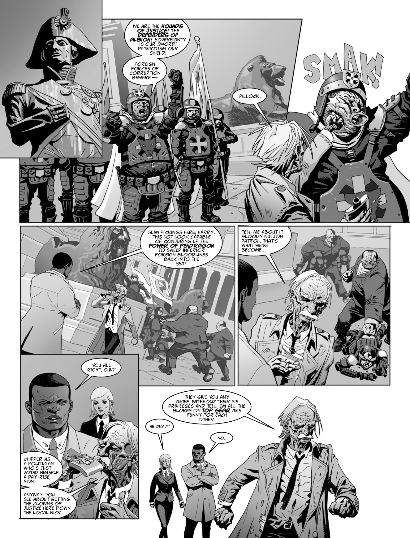 Read online 2000 AD comic -  Issue #2053 - 21