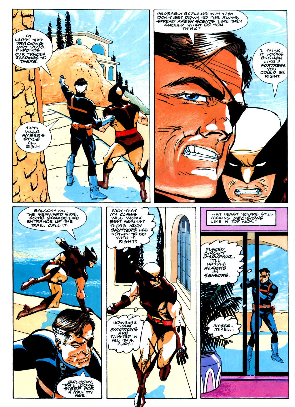 Read online Marvel Graphic Novel comic -  Issue #50 - Wolverine & Nick Fury - The Scorpio Connection - 49