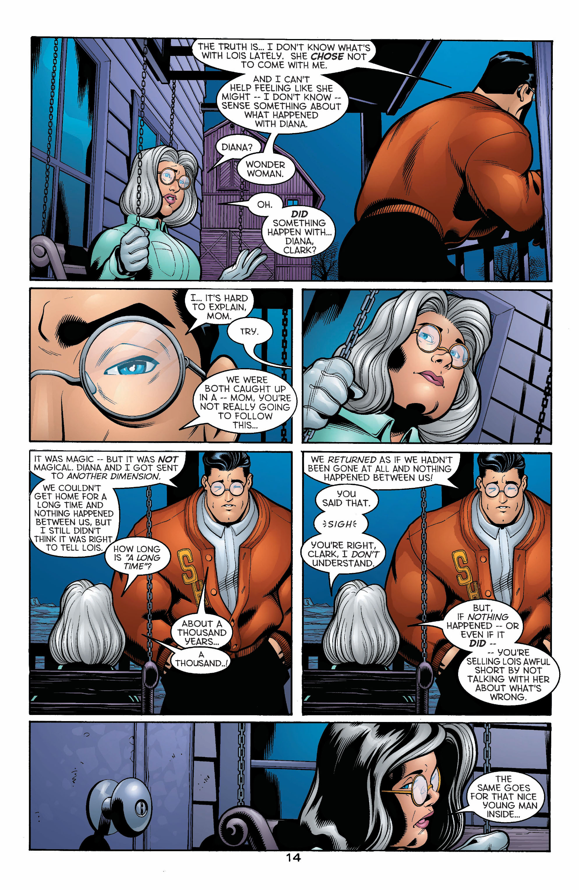 Read online Superman (1987) comic -  Issue #155 - 14