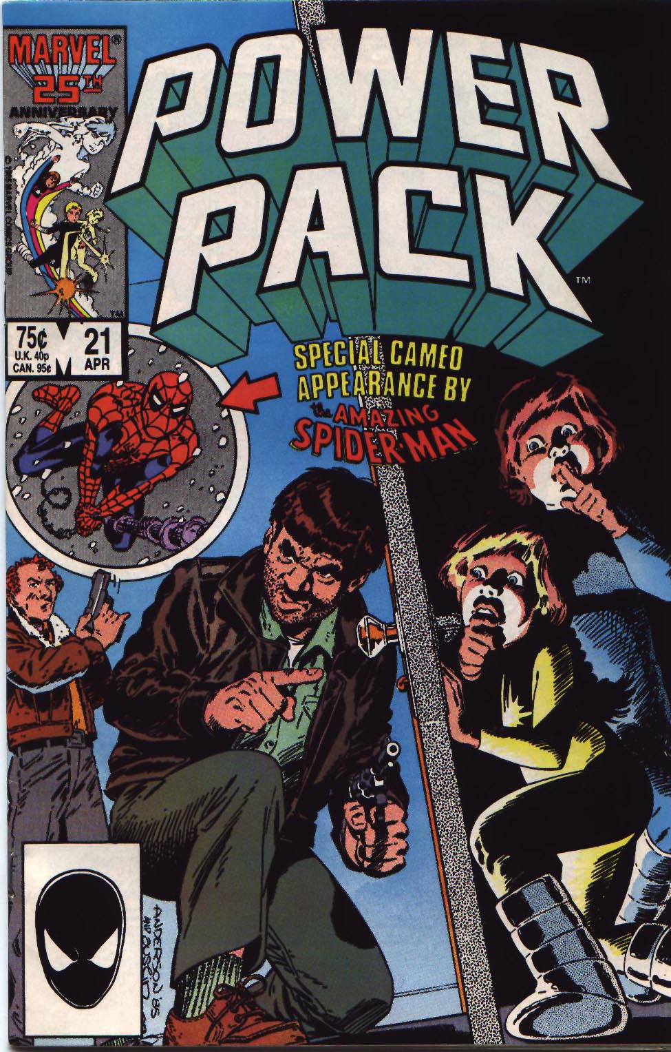 Read online Power Pack (1984) comic -  Issue #21 - 1