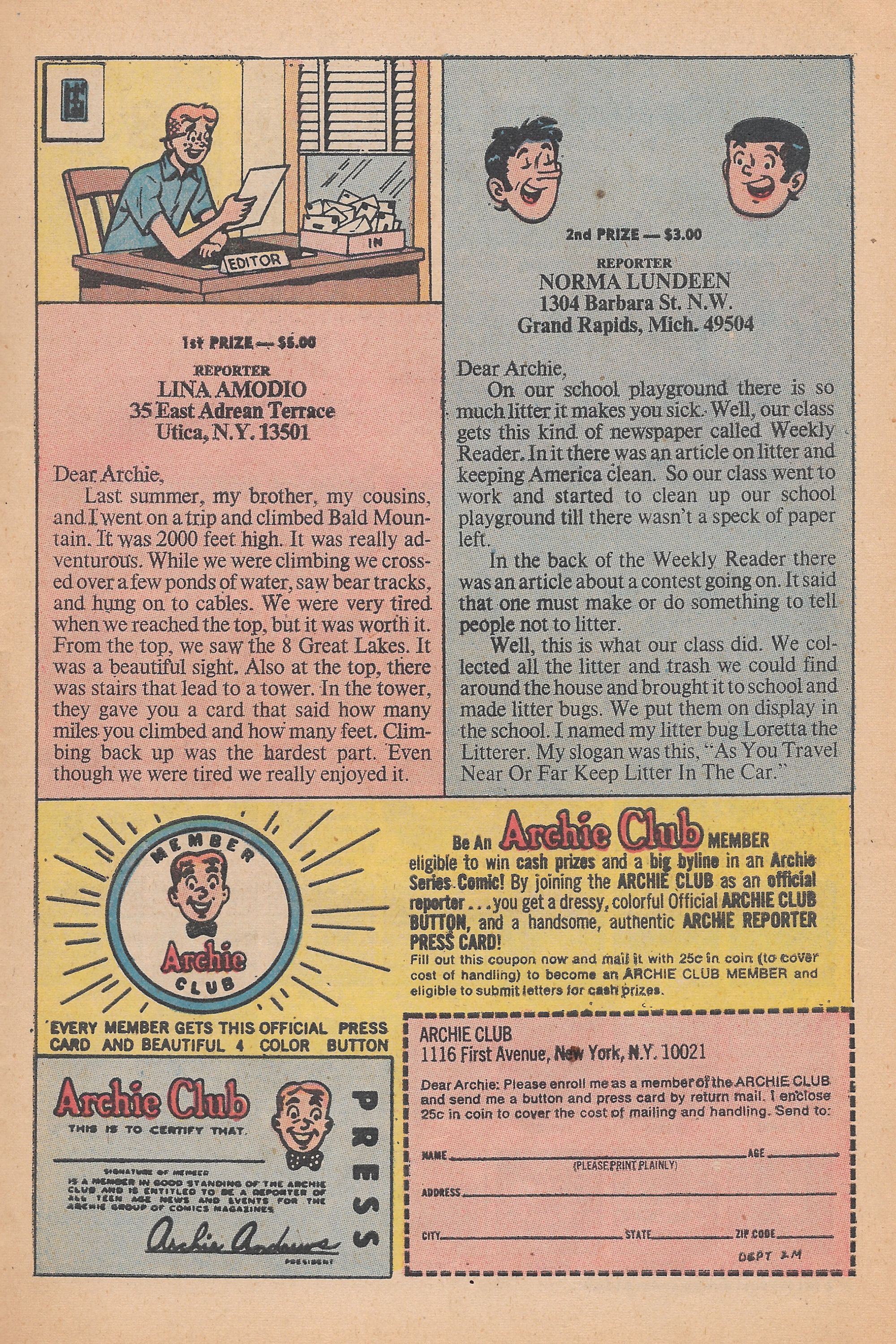 Read online Archie's Joke Book Magazine comic -  Issue #163 - 27