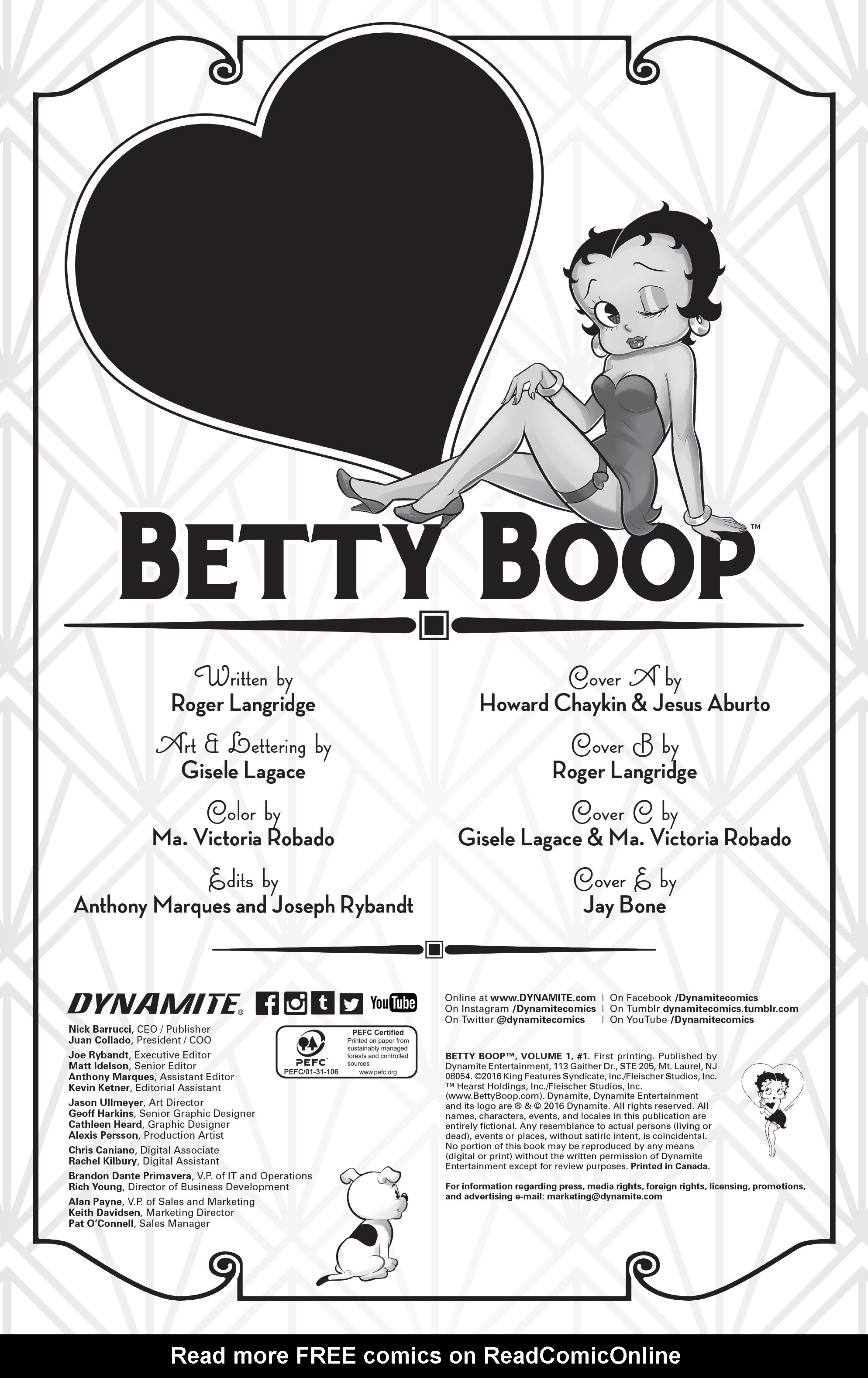 Read online Betty Boop comic -  Issue #1 - 4