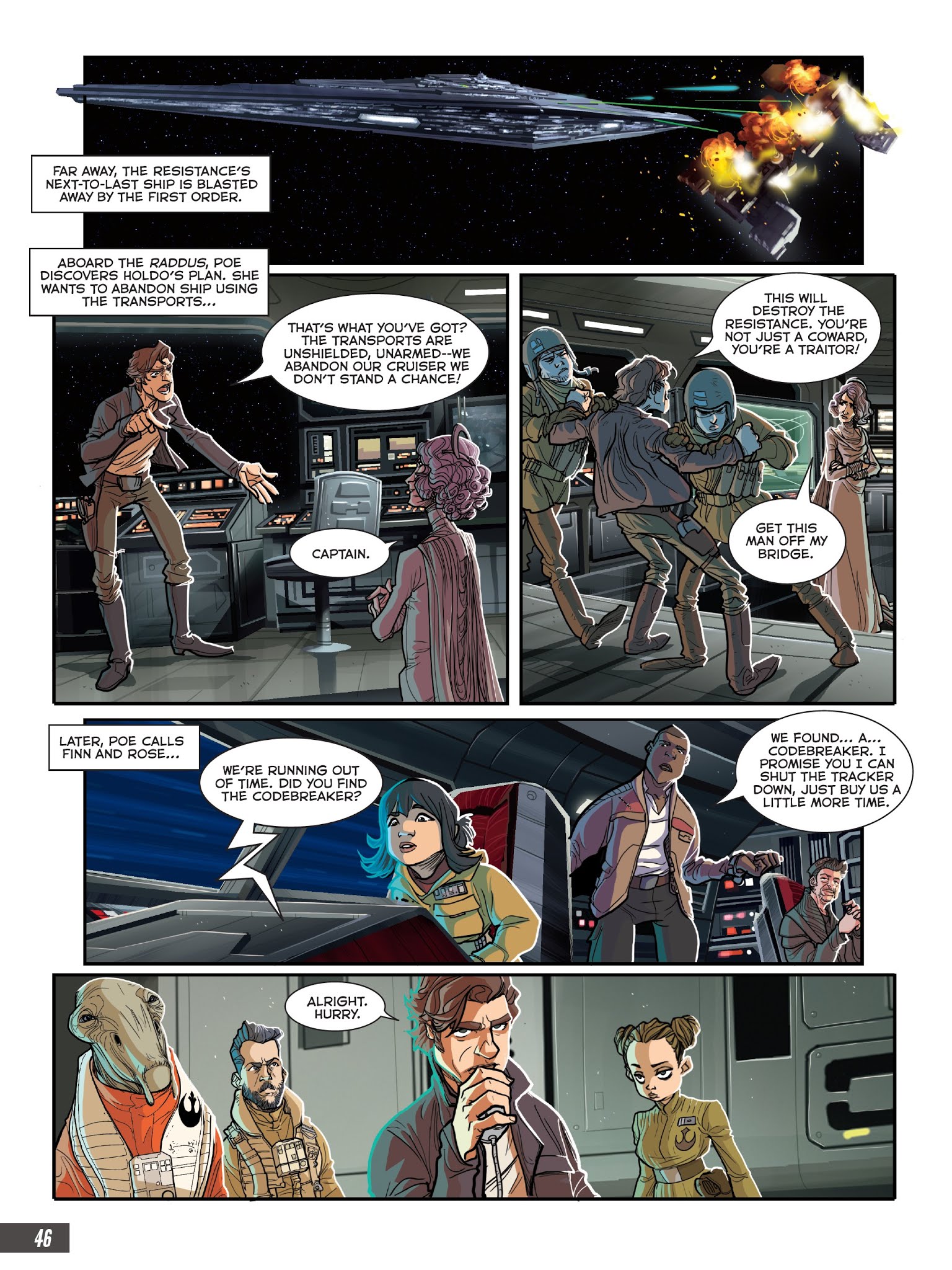 Read online Star Wars: The Last Jedi Graphic Novel Adaptation comic -  Issue # TPB - 48