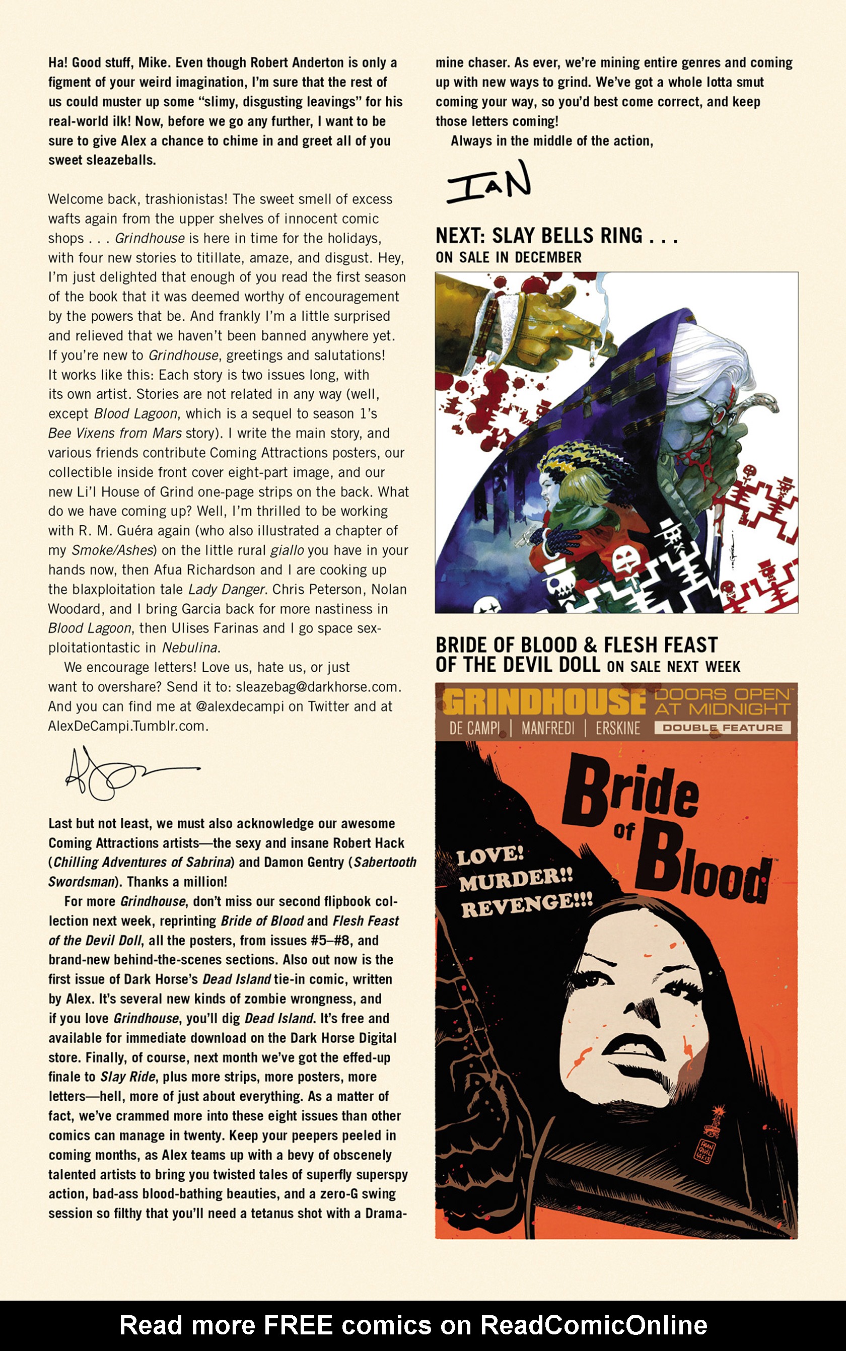 Read online Grindhouse: Drive In, Bleed Out comic -  Issue #1 - 28