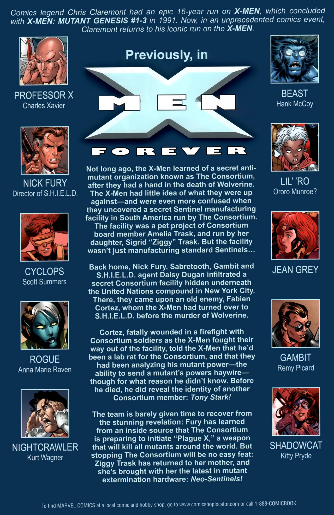 Read online X-Men Forever (2009) comic -  Issue #22 - 3